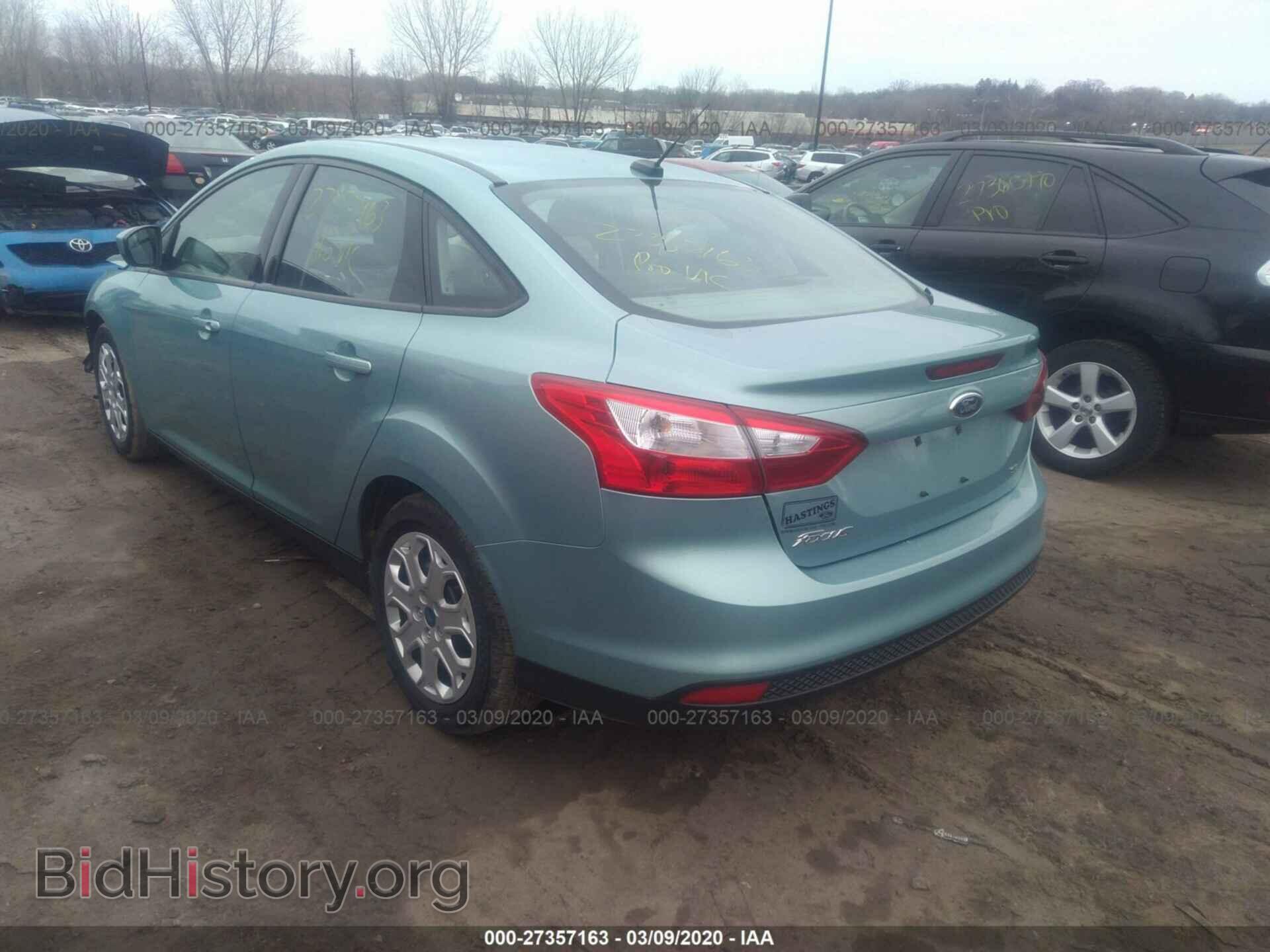 2012 FORD FOCUS - VIN: 1FAHP3F2XCL119952 - Photo 3