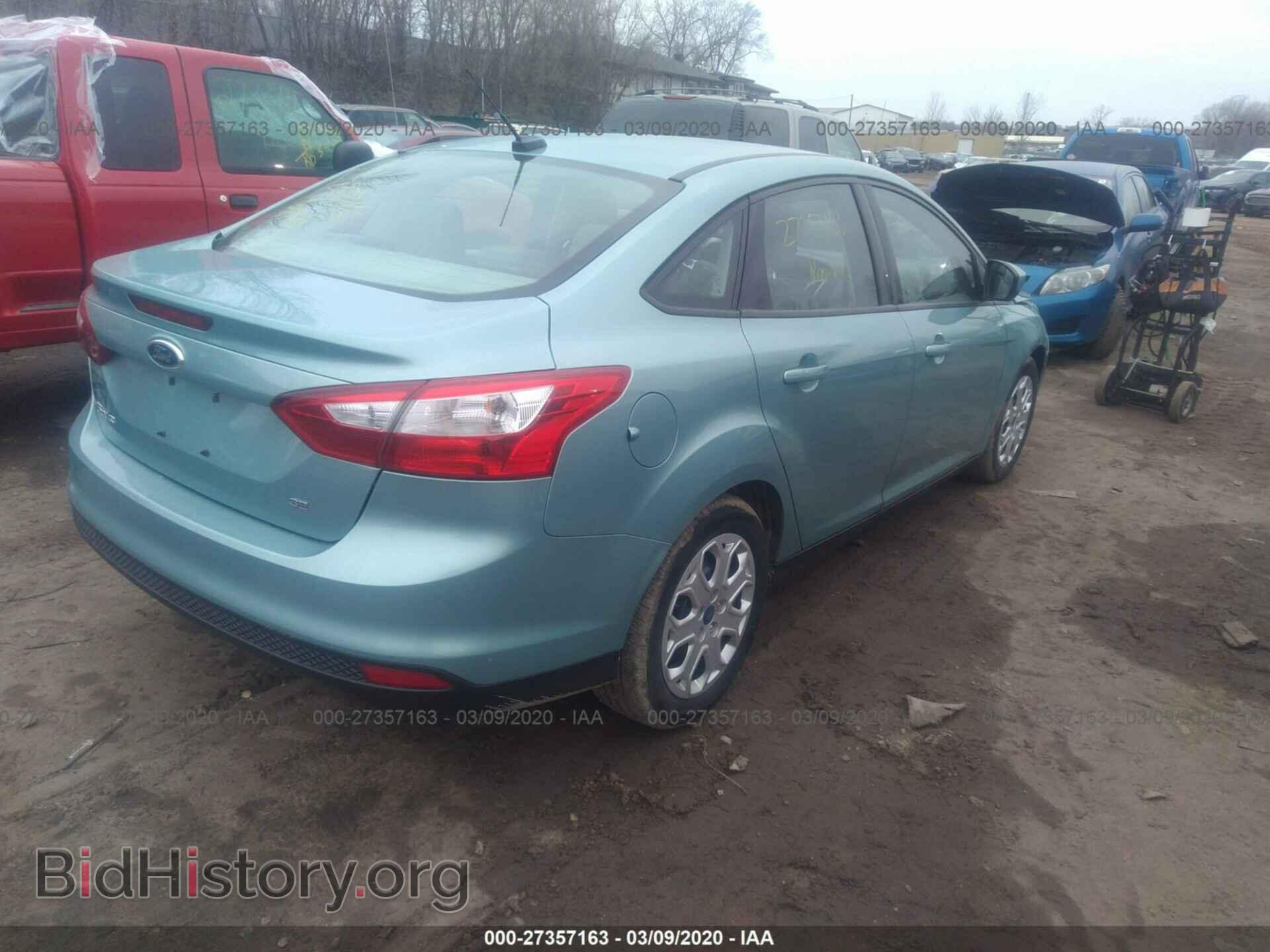 2012 FORD FOCUS - VIN: 1FAHP3F2XCL119952 - Photo 4