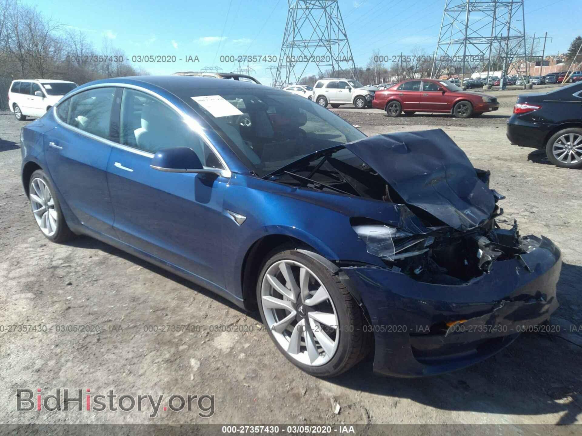 Photo 5YJ3E1EB9JF147712 - TESLA MODEL 3 2018