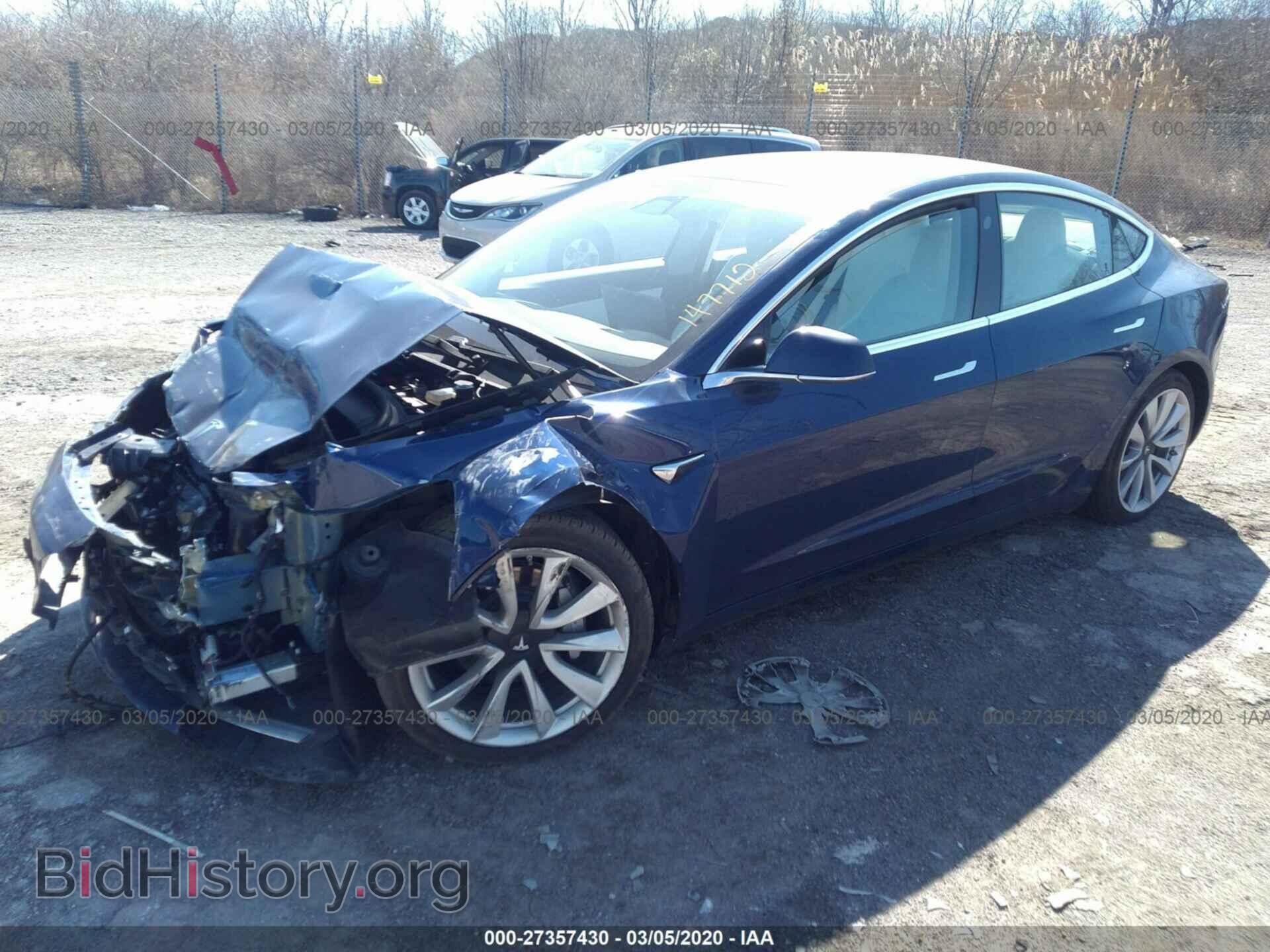 2018 TESLA MODEL 3 - VIN: 5YJ3E1EB9JF147712 - Photo 2