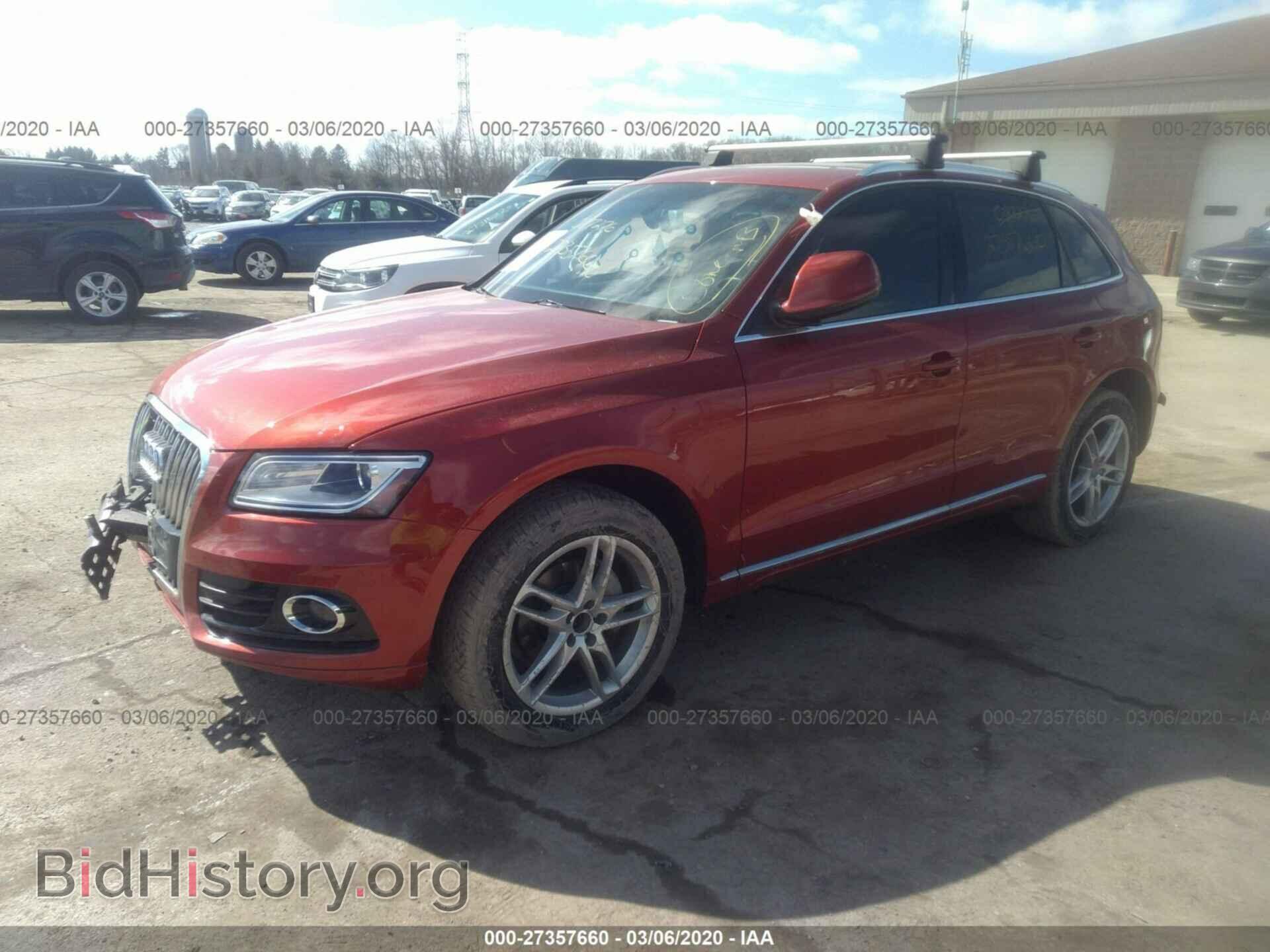 2014 AUDI Q5 - VIN: WA1LFAFPXEA087276 - Фото 2