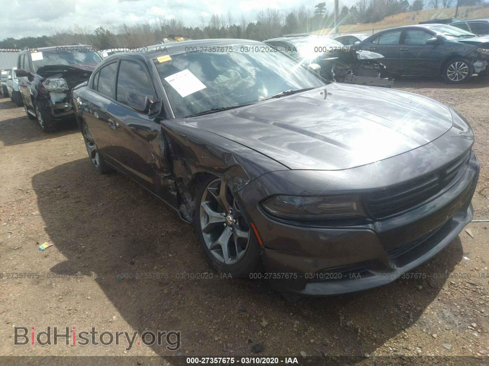 Фотография 2C3CDXHG6GH146490 - DODGE CHARGER 2016