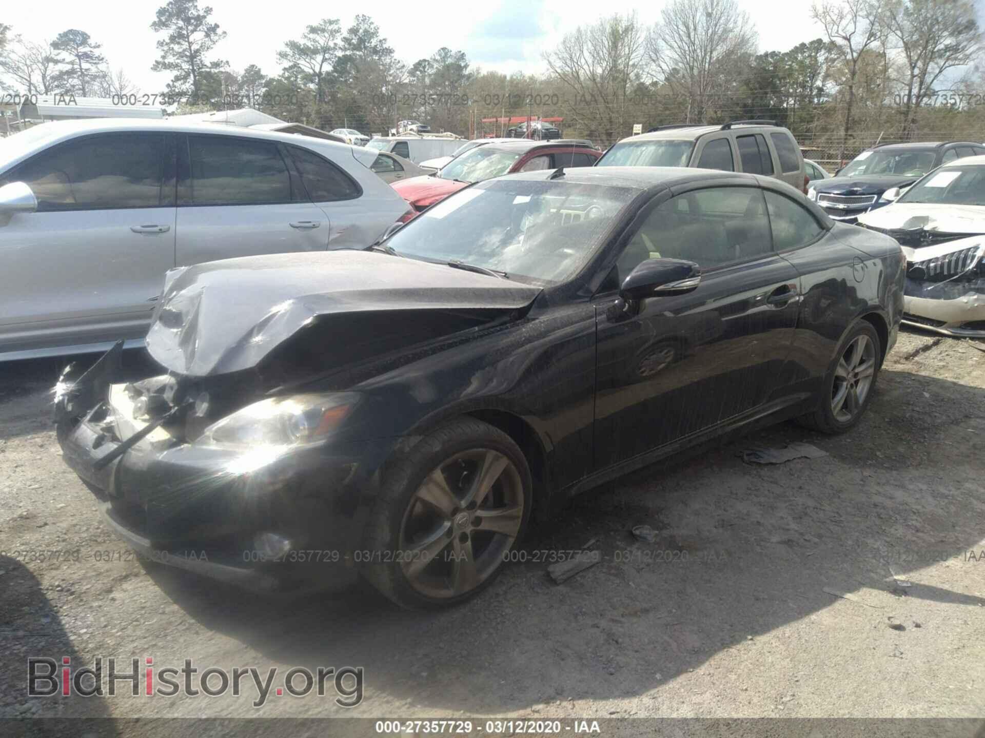 2012 LEXUS IS - VIN: JTHFF2C29C2525101 - Photo 2