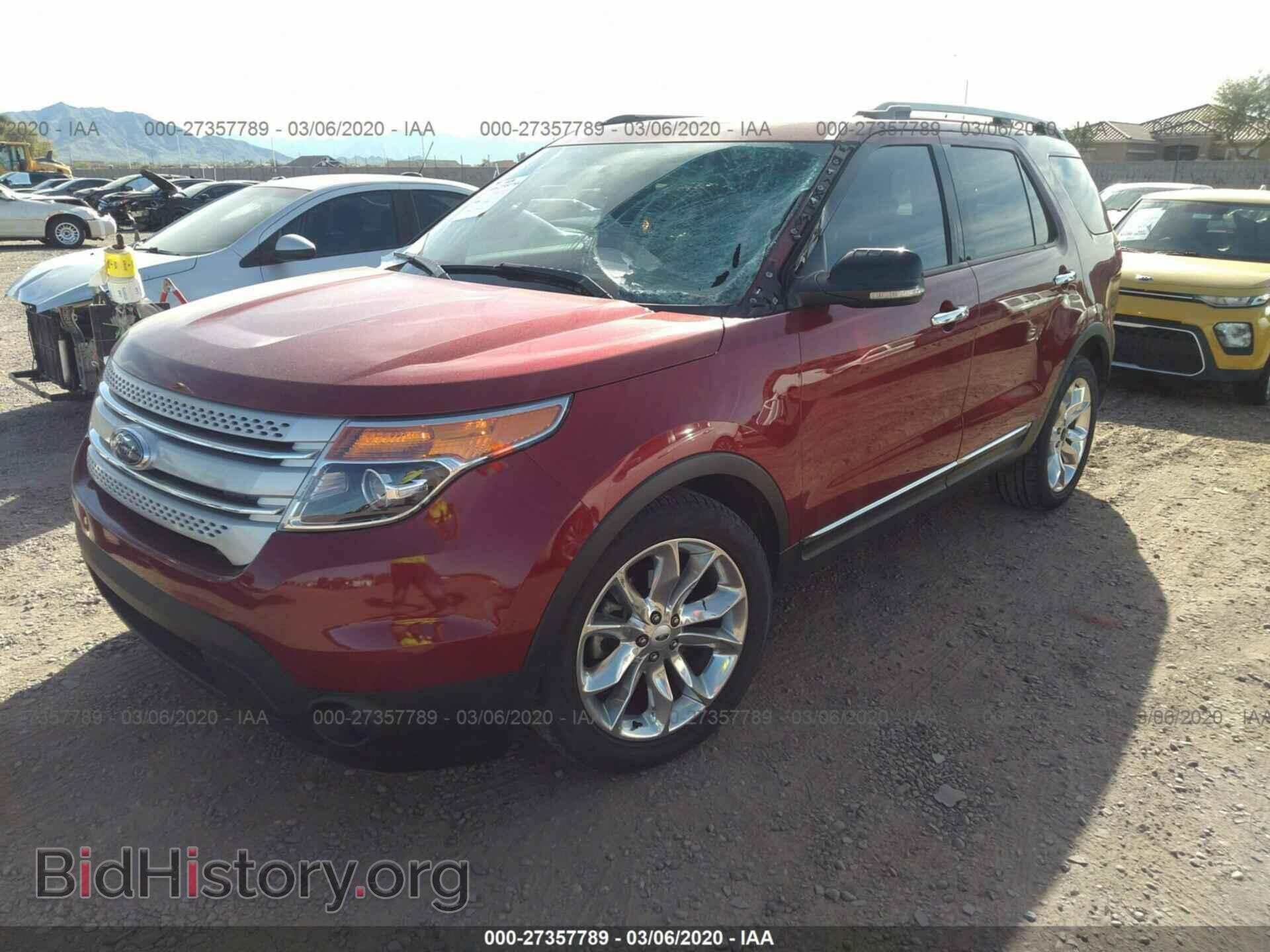 2013 FORD EXPLORER - VIN: 1FM5K7D83DGB15144 - Фото 2