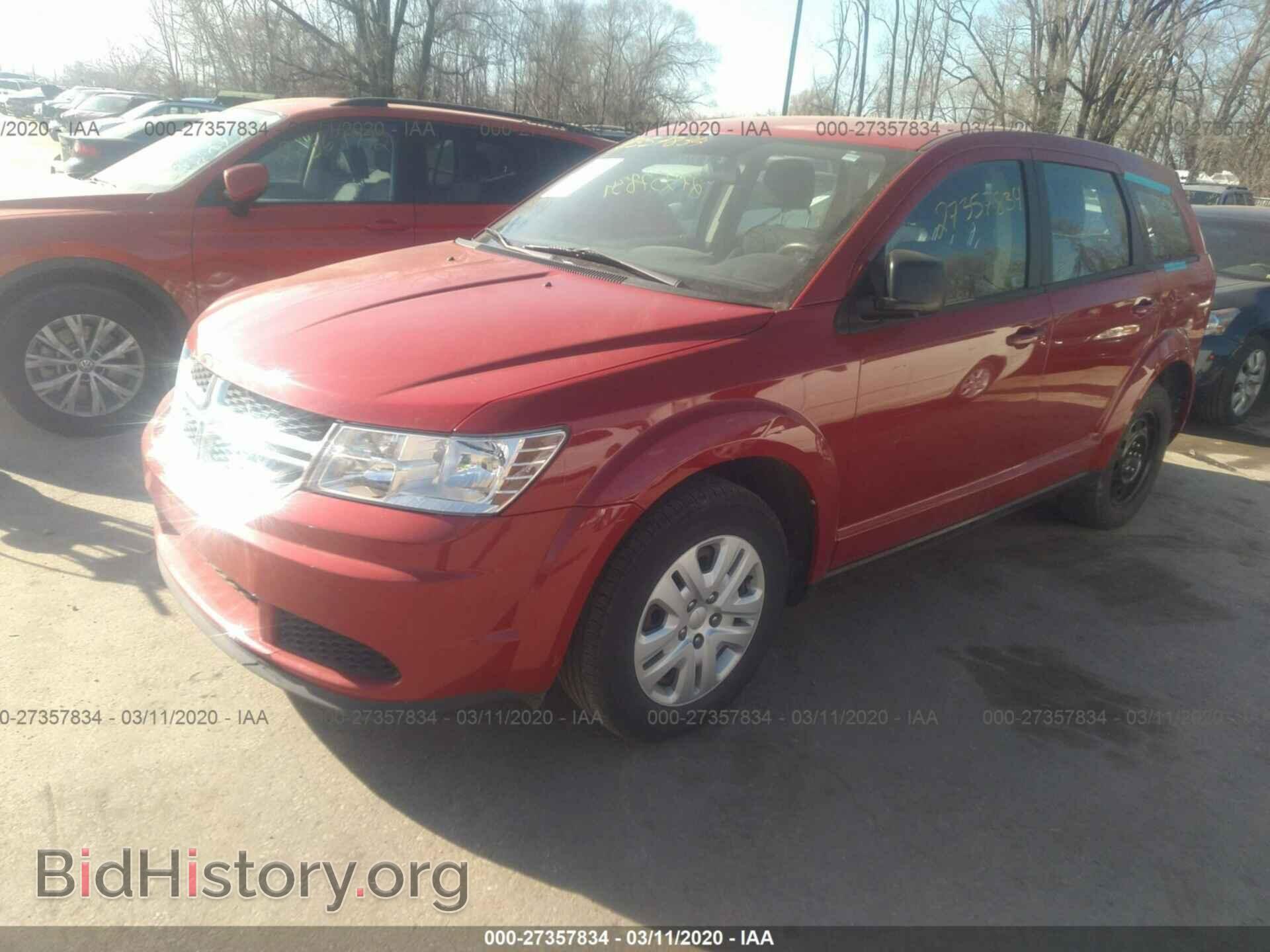 2015 DODGE JOURNEY - VIN: 3C4PDCAB8FT720405 - Фото 2