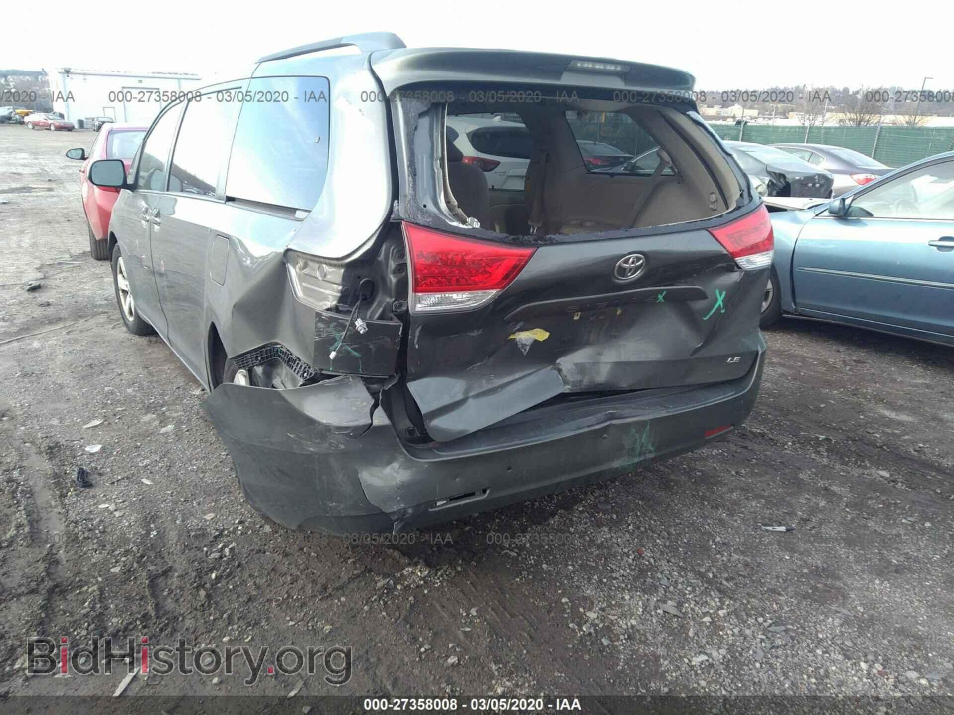 2014 TOYOTA SIENNA - VIN: 5TDKK3DC2ES450097 - Фото 6