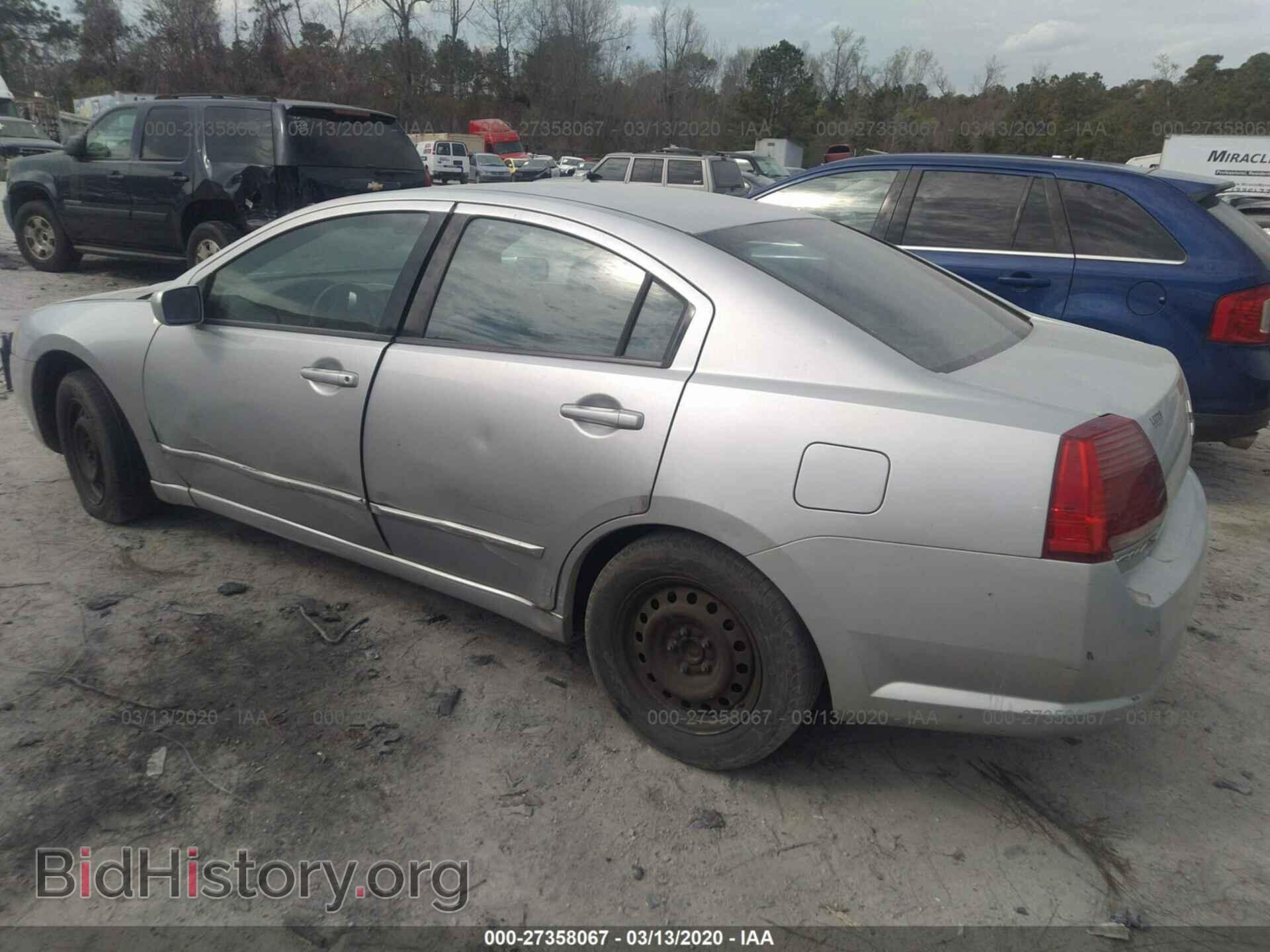 2006 MITSUBISHI GALANT - VIN: 4A3AB36F86E072911 - Фото 3