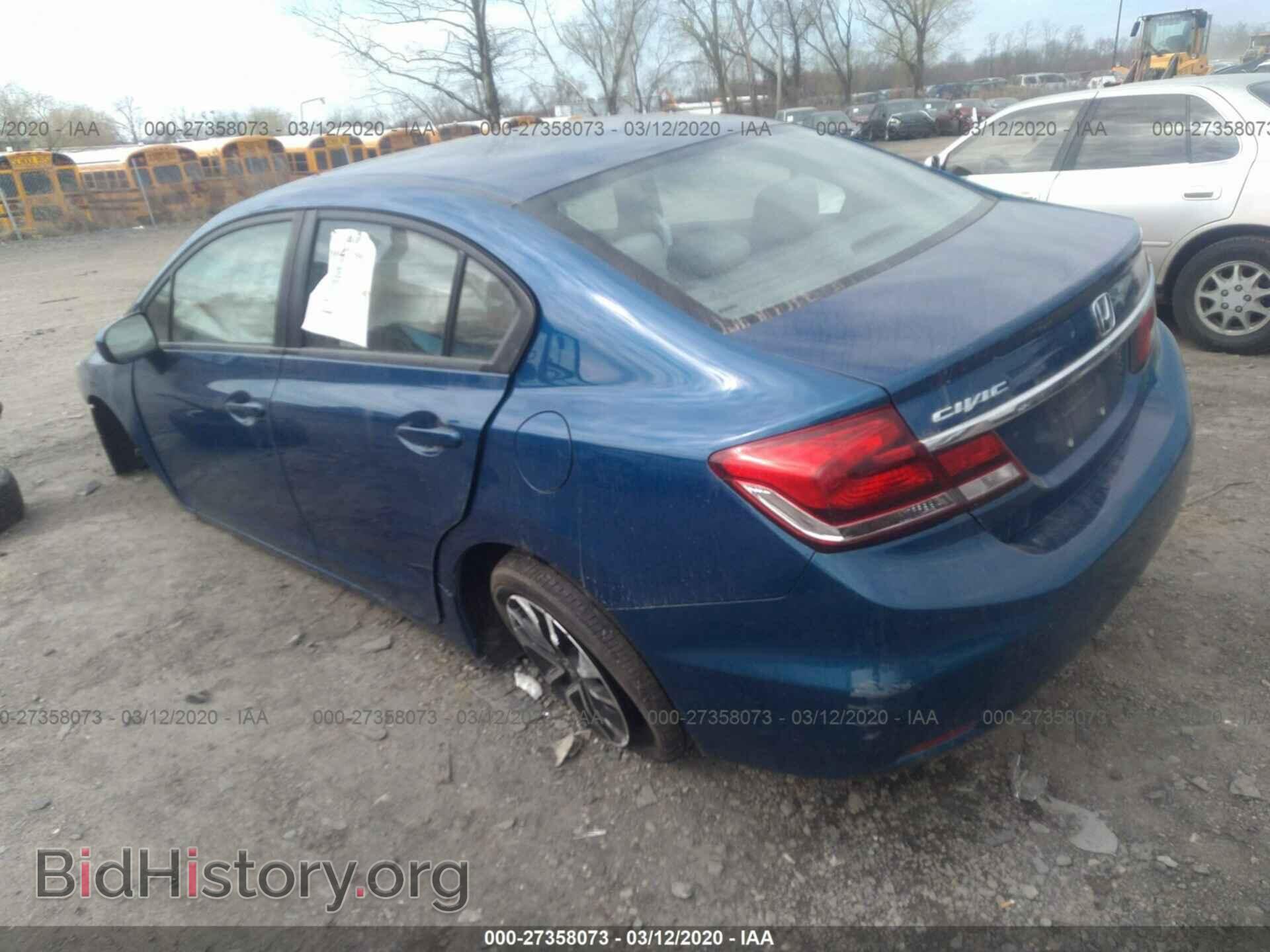2014 HONDA CIVIC - VIN: 19XFB2F85EE254248 - Фото 3