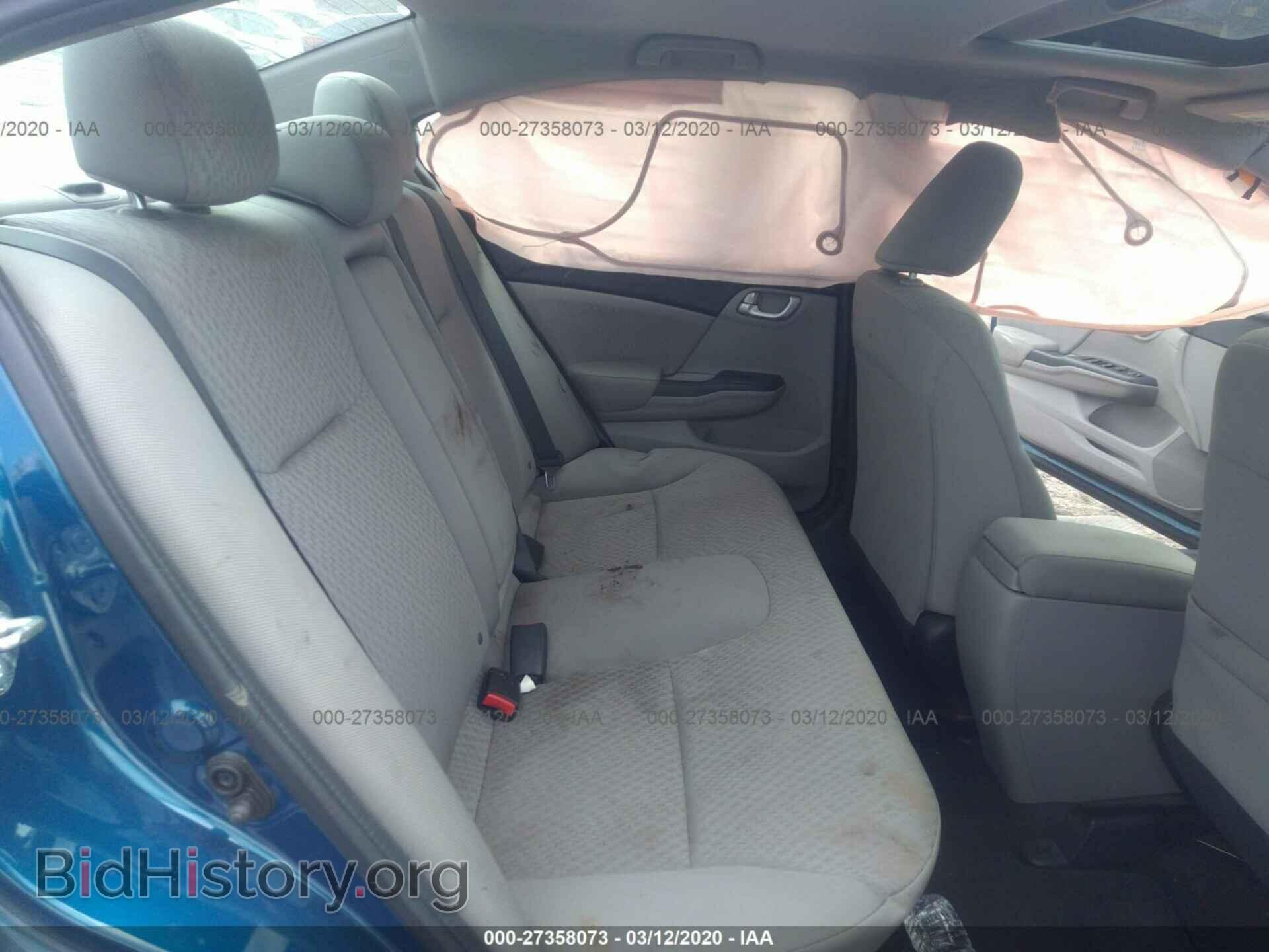 2014 HONDA CIVIC - VIN: 19XFB2F85EE254248 - Фото 8