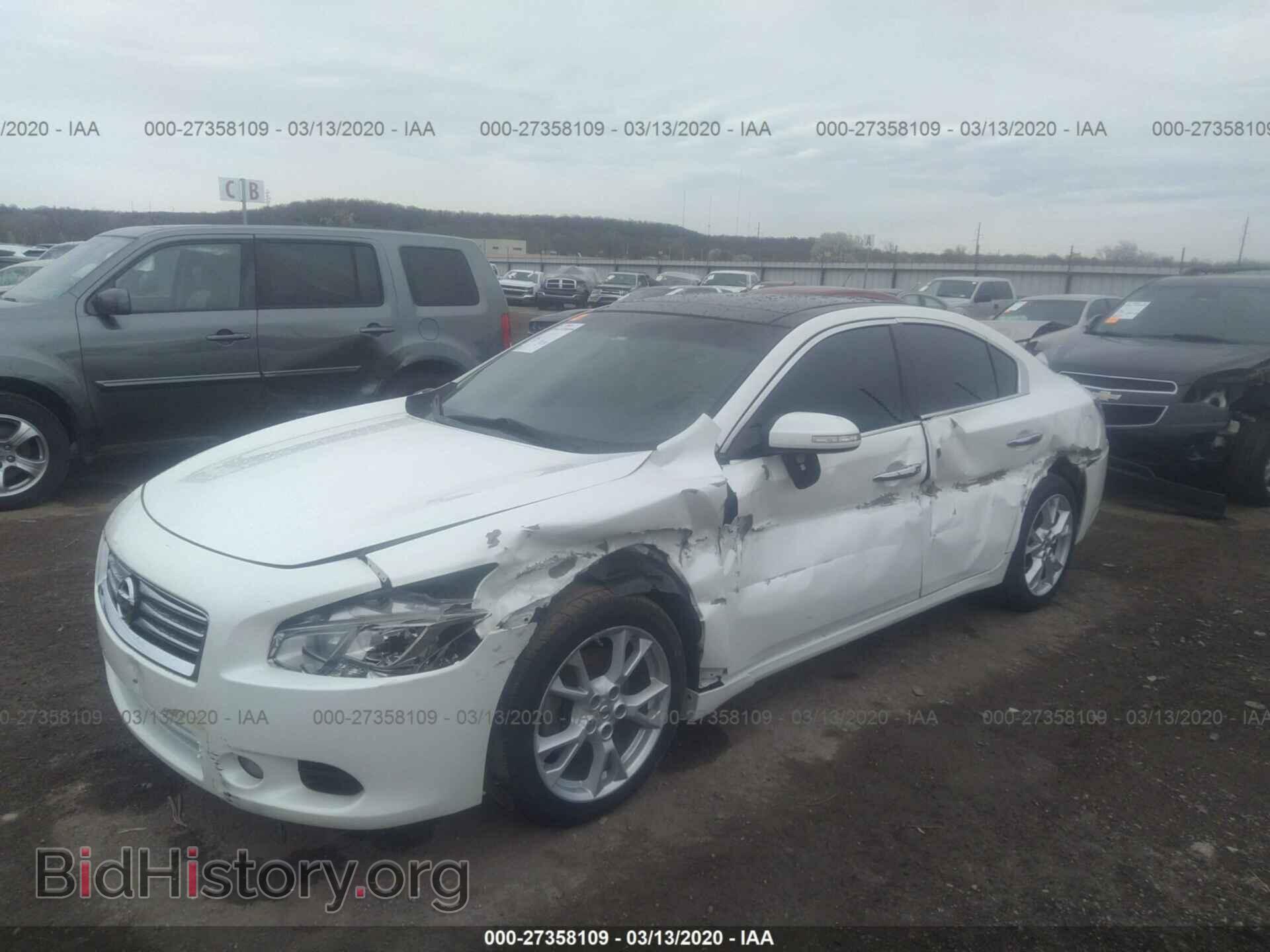 2014 NISSAN MAXIMA - VIN: 1N4AA5AP4EC470778 - Фото 2