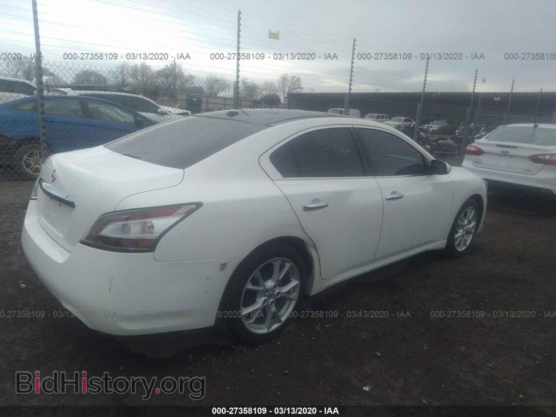 2014 NISSAN MAXIMA - VIN: 1N4AA5AP4EC470778 - Фото 4
