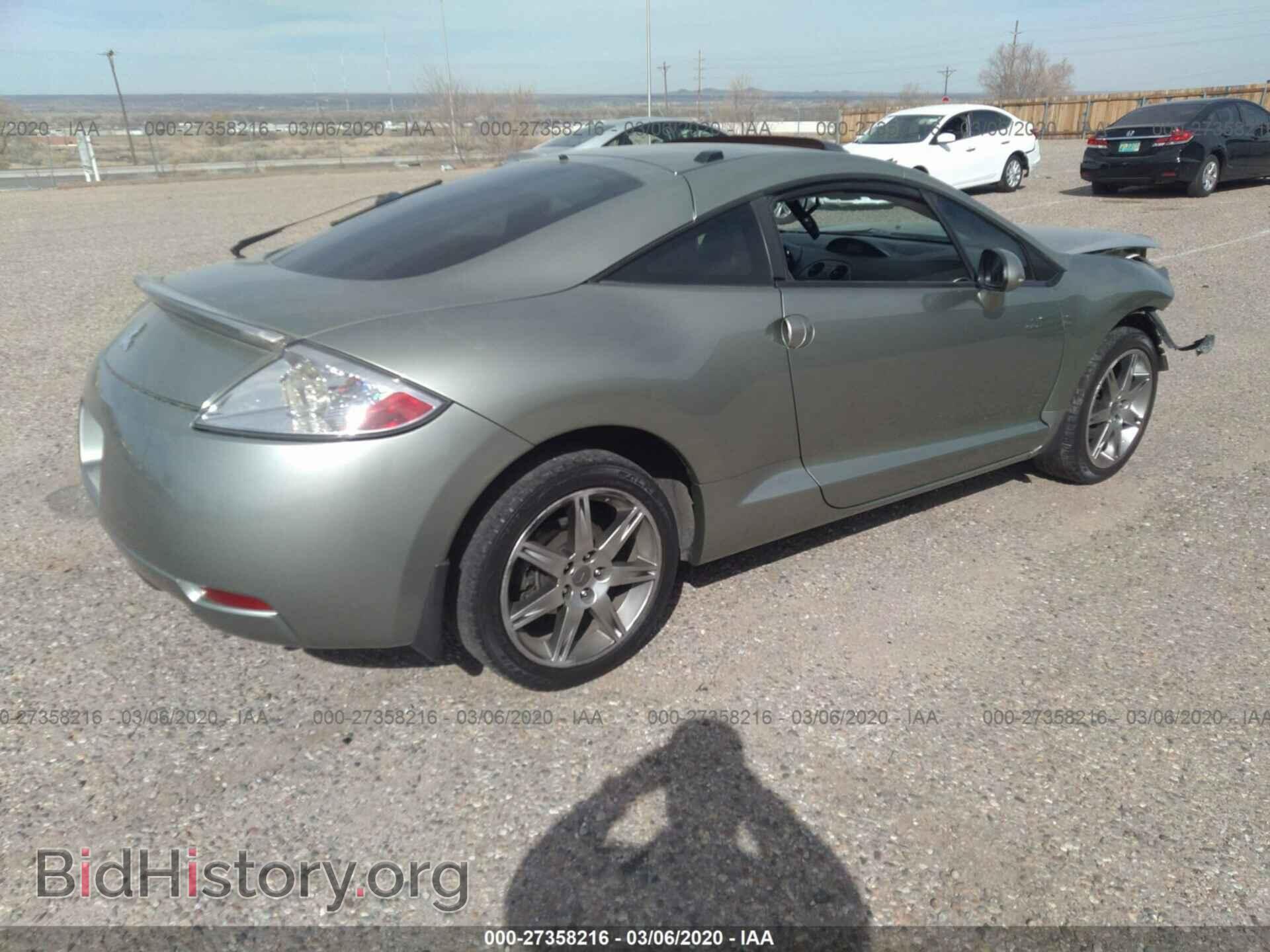 2008 MITSUBISHI ECLIPSE - VIN: 4A3AK34T98E026032 - Фото 4
