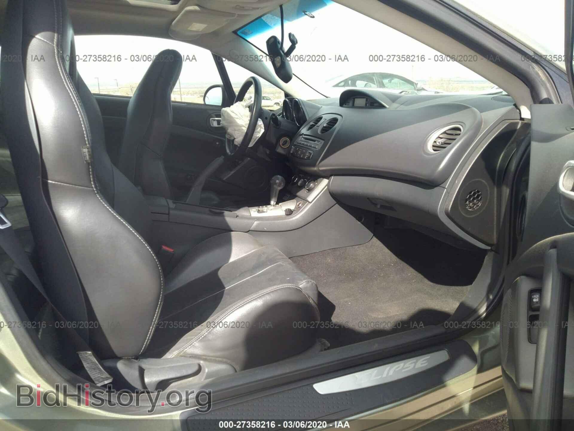 2008 MITSUBISHI ECLIPSE - VIN: 4A3AK34T98E026032 - Фото 5