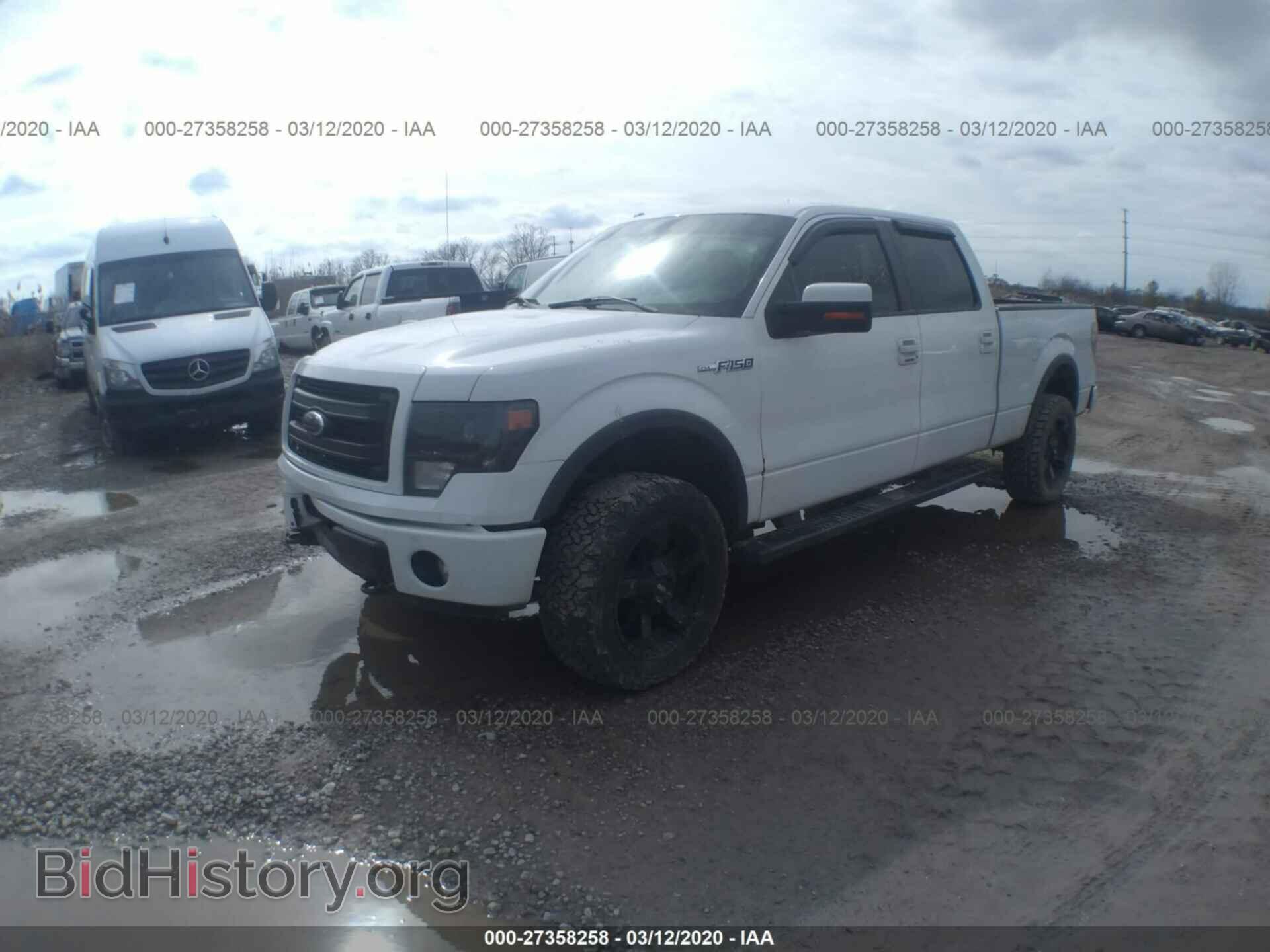 2014 FORD F150 - VIN: 1FTFW1EF6EFA85684 - Фото 2