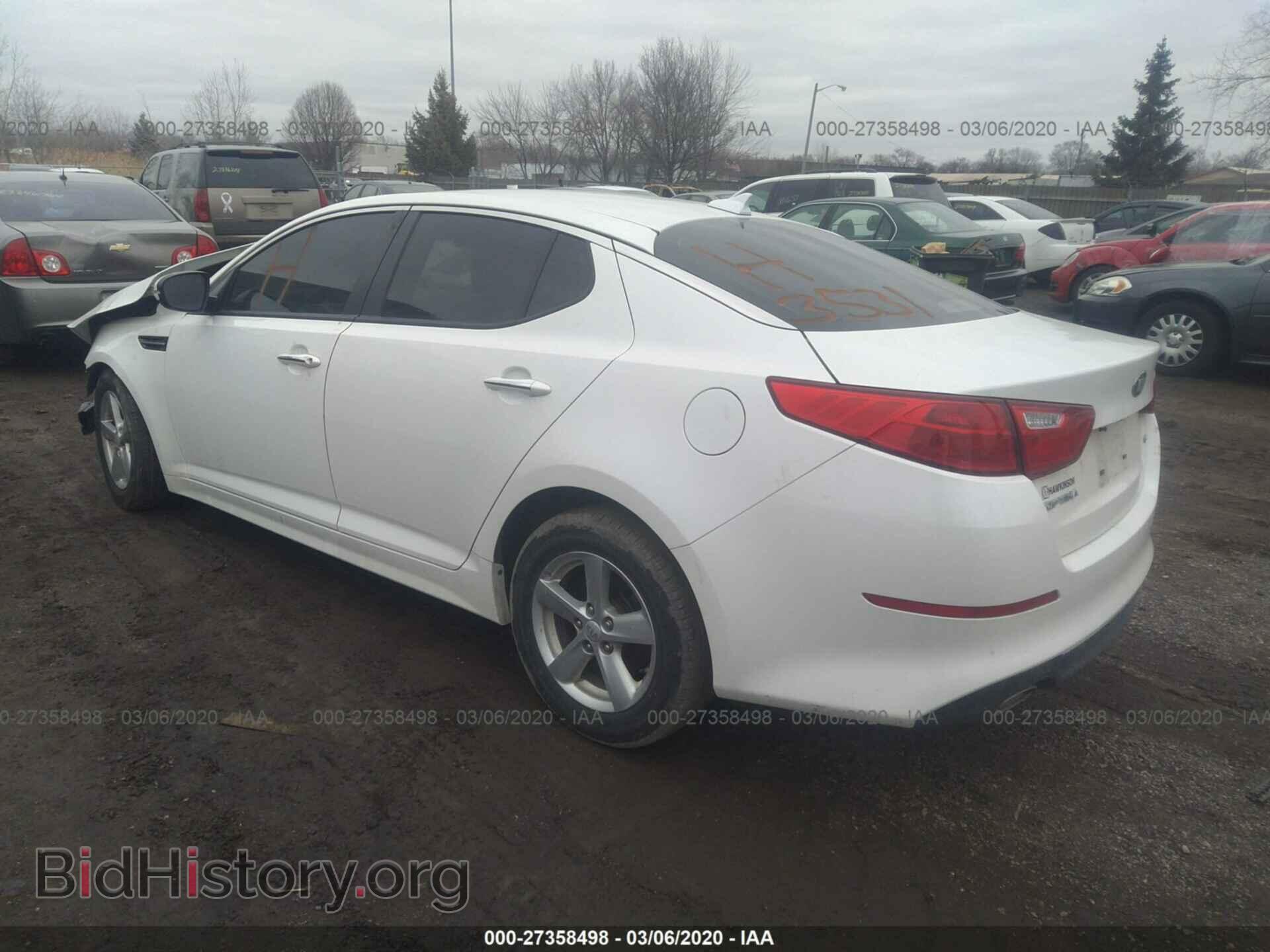 2015 KIA OPTIMA - VIN: KNAGM4A72F5643531 - Фото 3