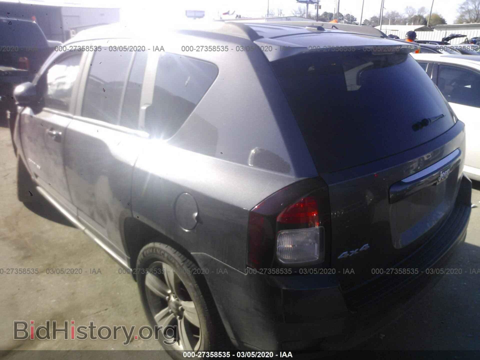 2016 JEEP COMPASS - VIN: 1C4NJDEB9GD587385 - Фото 3