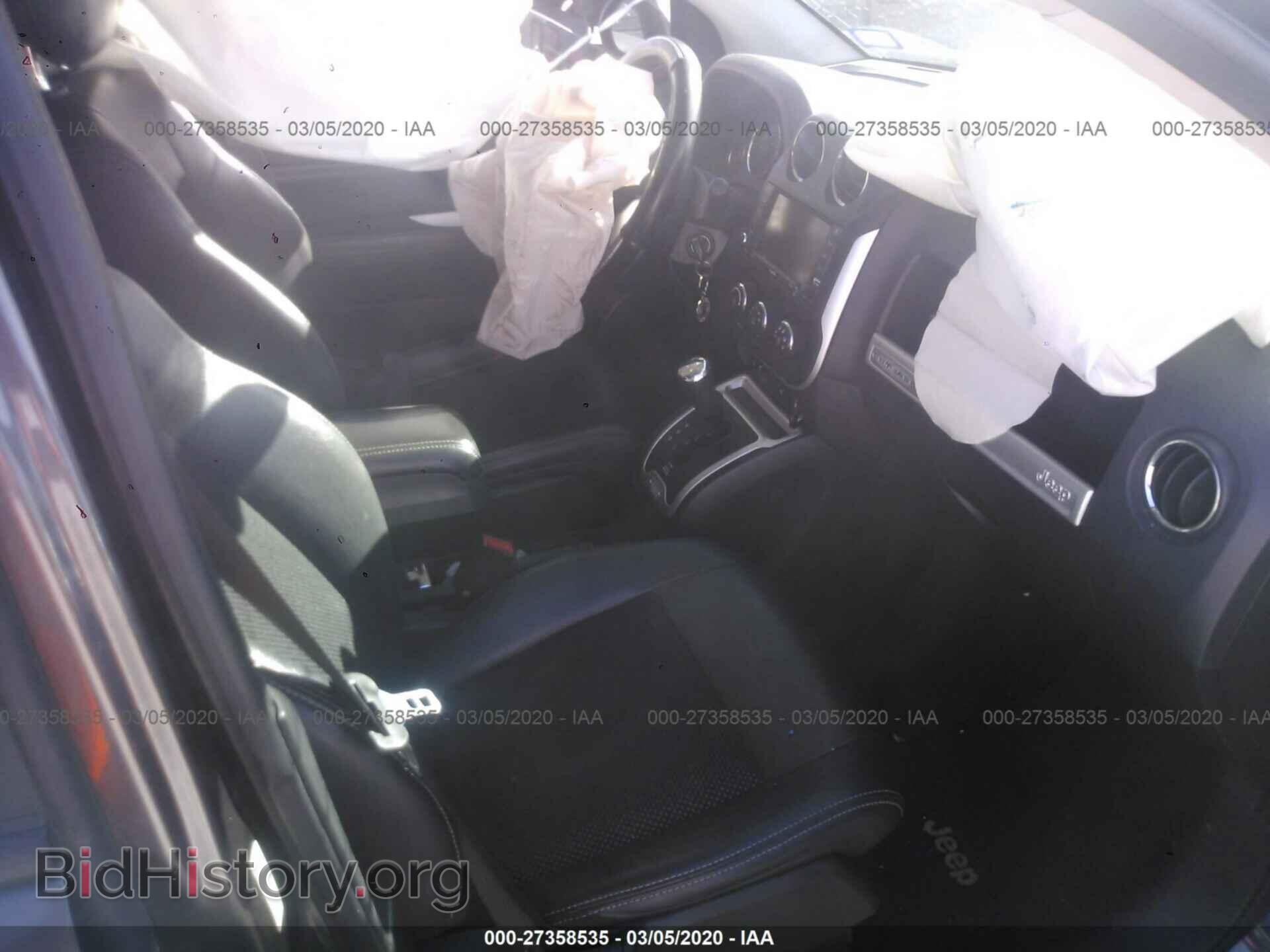 2016 JEEP COMPASS - VIN: 1C4NJDEB9GD587385 - Фото 5