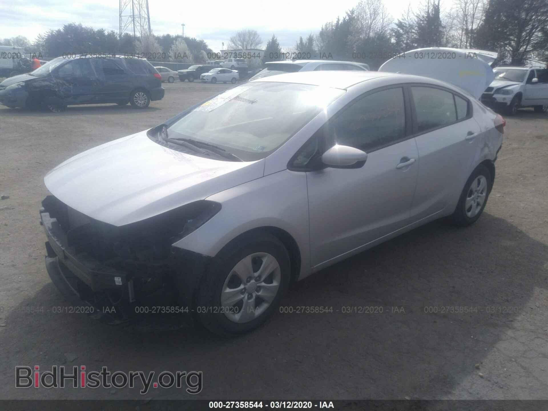 2017 KIA FORTE - VIN: 3KPFK4A7XHE095449 - Фото 2