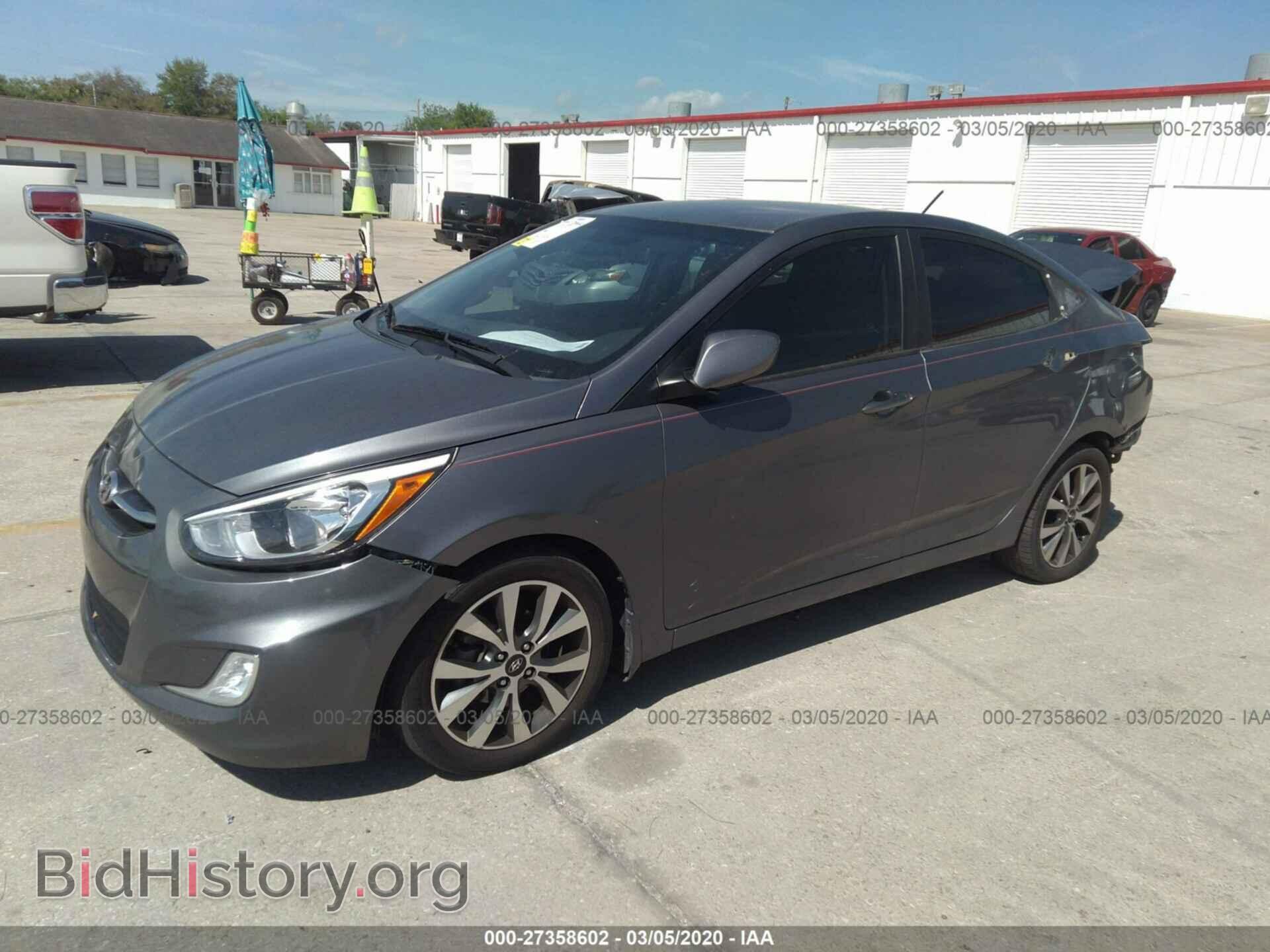 2015 HYUNDAI ACCENT - VIN: KMHCU4AE7FU906680 - Фото 2