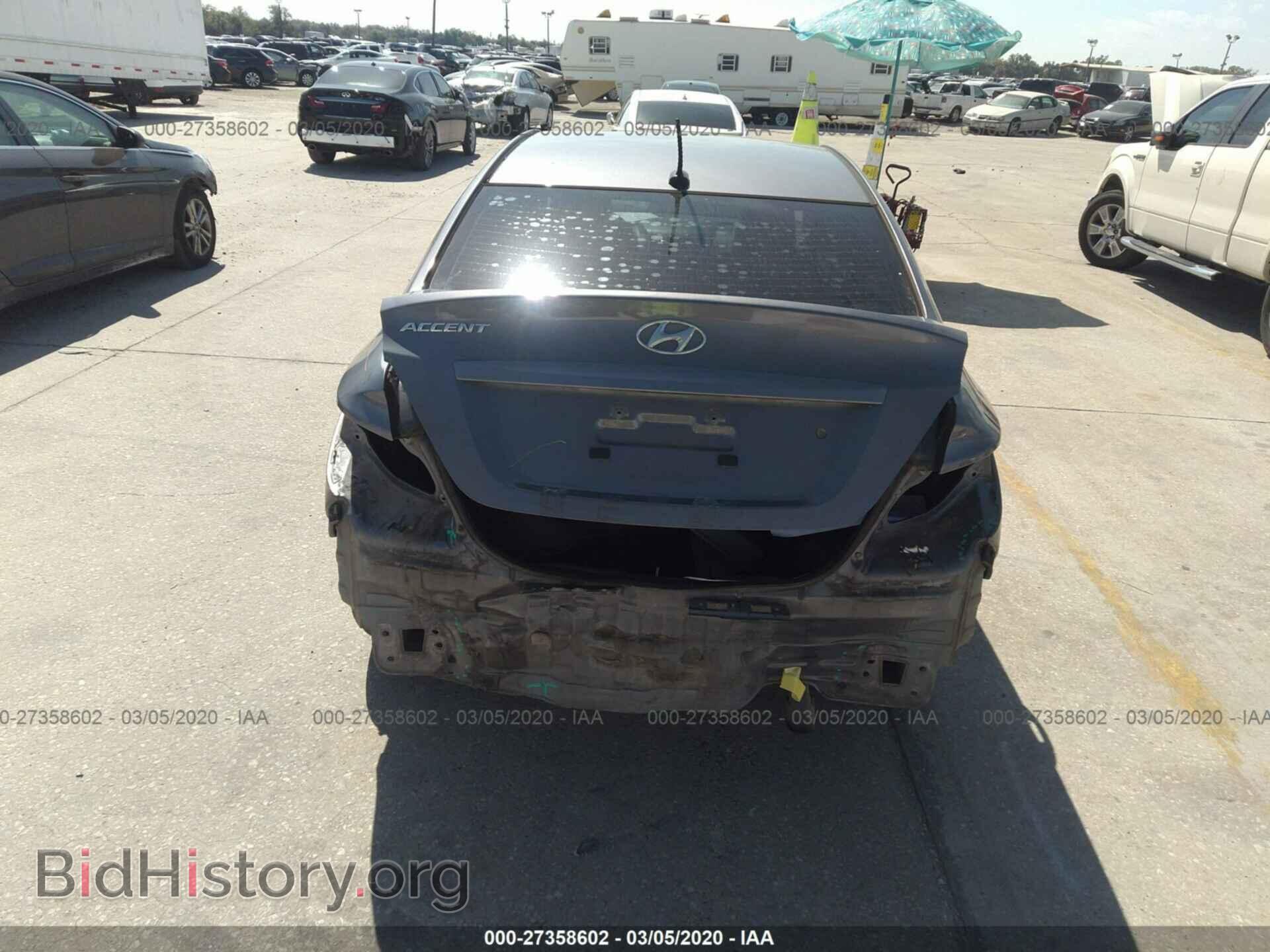 2015 HYUNDAI ACCENT - VIN: KMHCU4AE7FU906680 - Фото 6