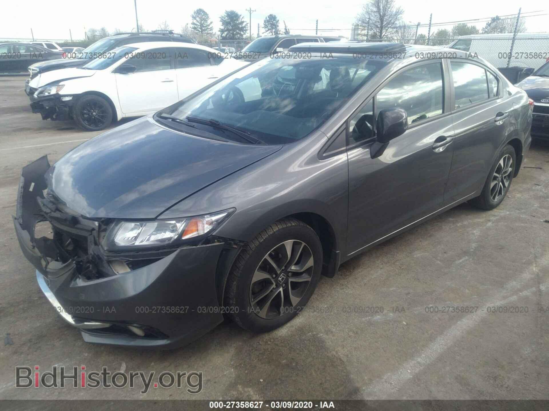 2013 HONDA CIVIC - VIN: 19XFB2F92DE090593 - Фото 2