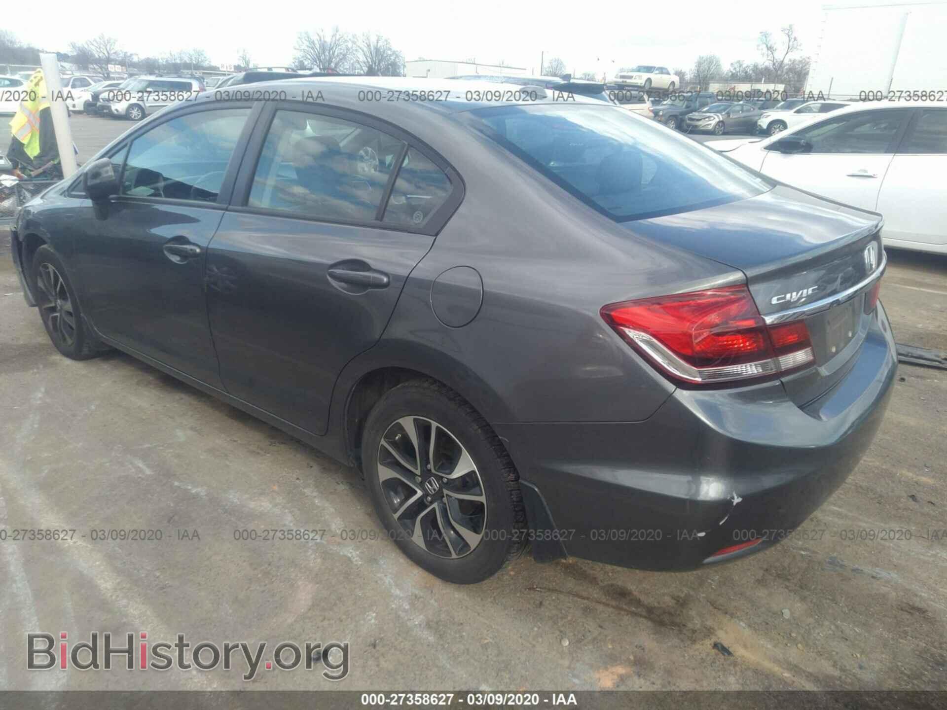 2013 HONDA CIVIC - VIN: 19XFB2F92DE090593 - Фото 3