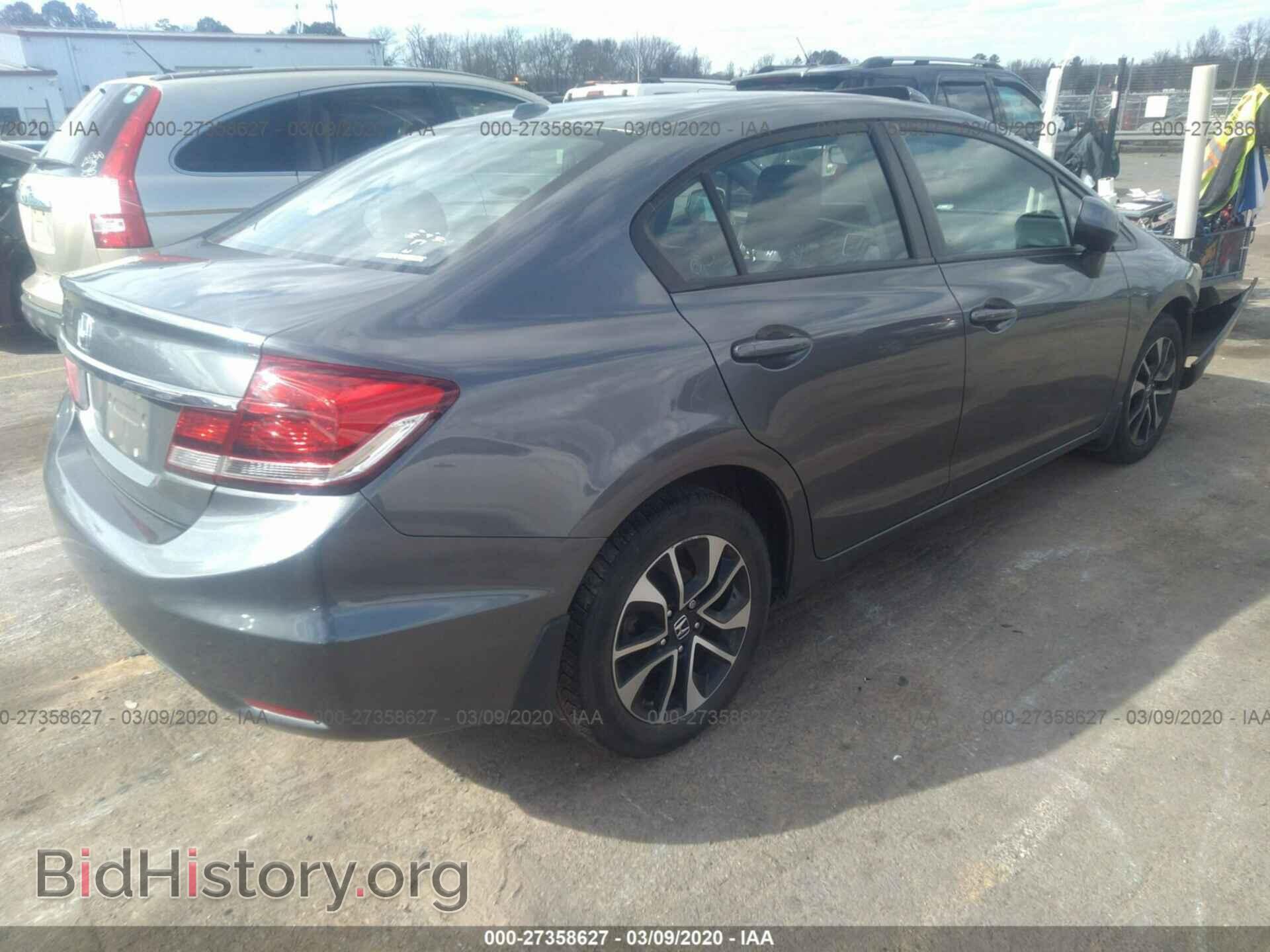 2013 HONDA CIVIC - VIN: 19XFB2F92DE090593 - Фото 4