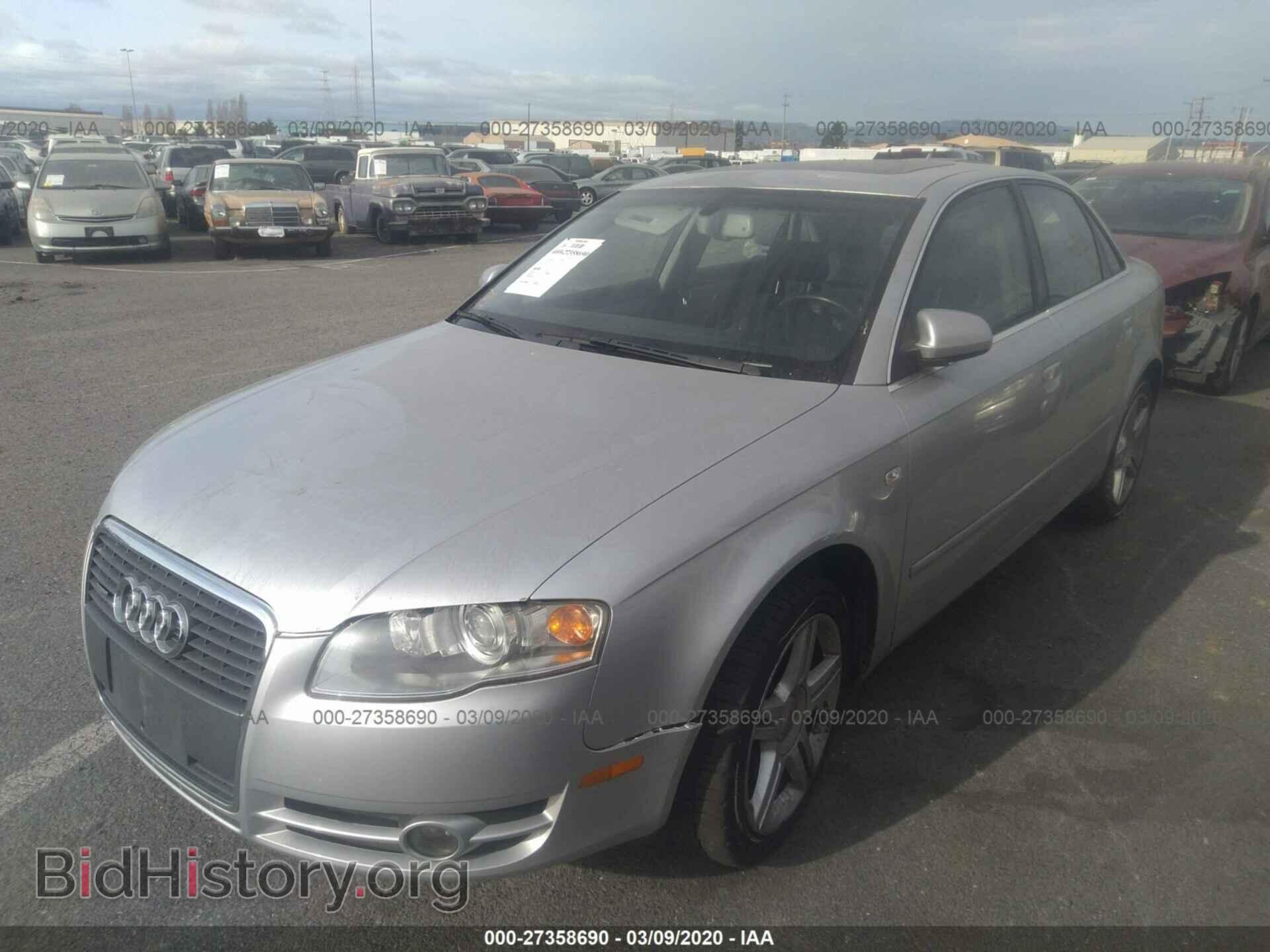 2006 AUDI A4 - VIN: WAUDF78E56A103679 - Фото 2