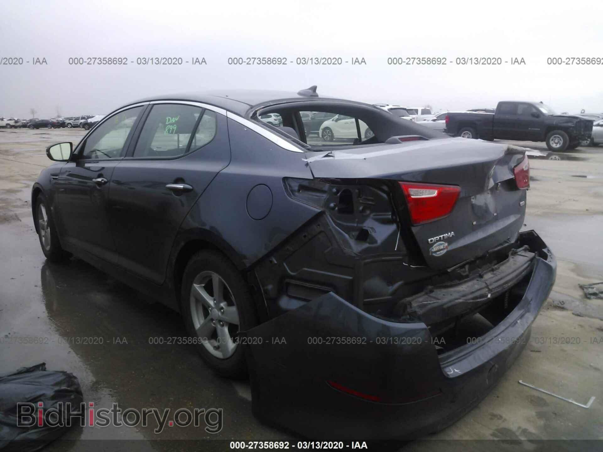 2015 KIA OPTIMA - VIN: 5XXGM4A70FG380910 - Фото 3