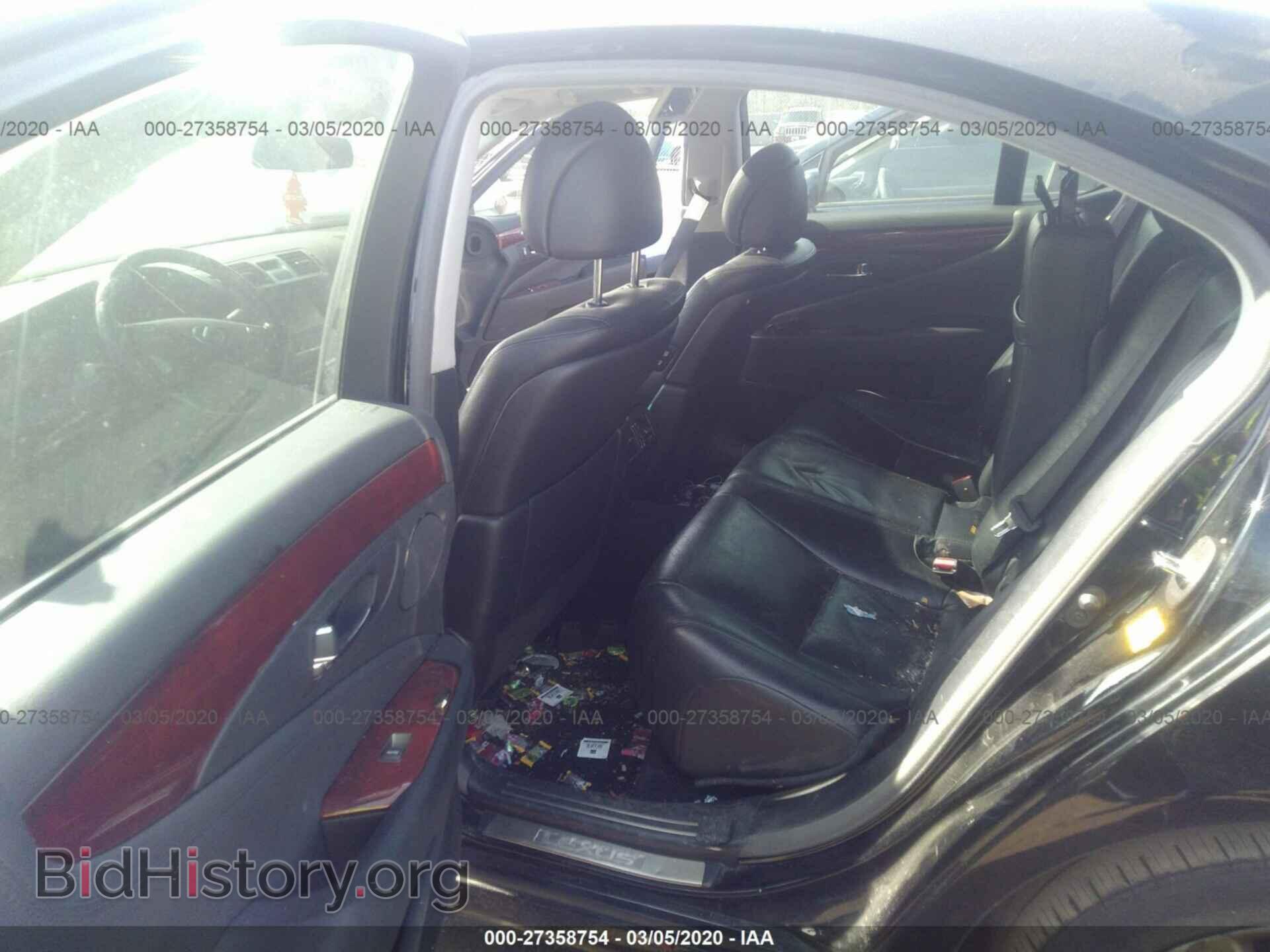 2011 LEXUS LS - VIN: JTHCL5EF6B5010583 - Фото 8