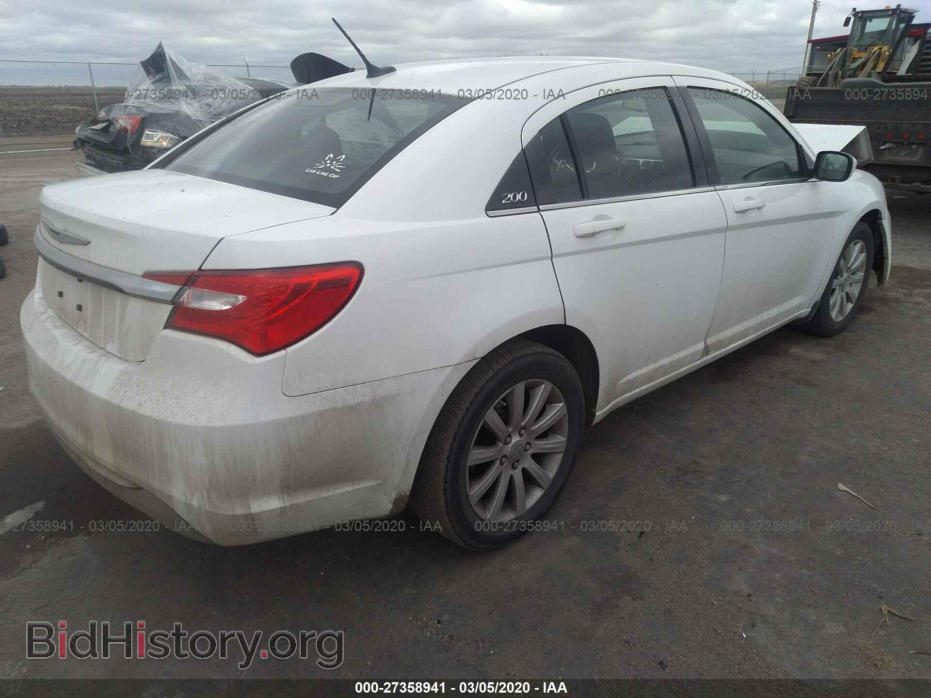 2012 CHRYSLER 200 - VIN: 1C3CCBBB8CN278848 - Фото 4