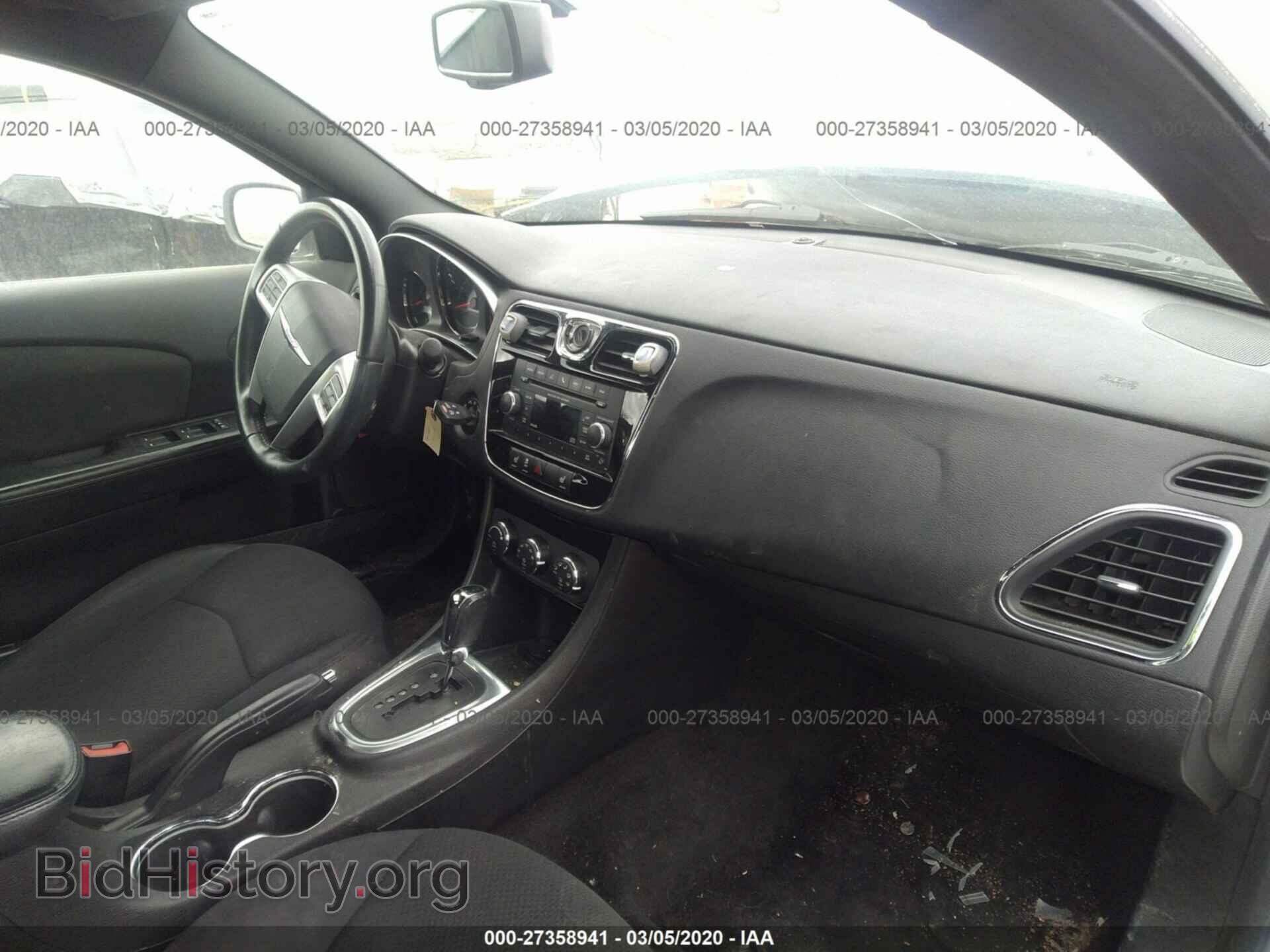 2012 CHRYSLER 200 - VIN: 1C3CCBBB8CN278848 - Фото 5