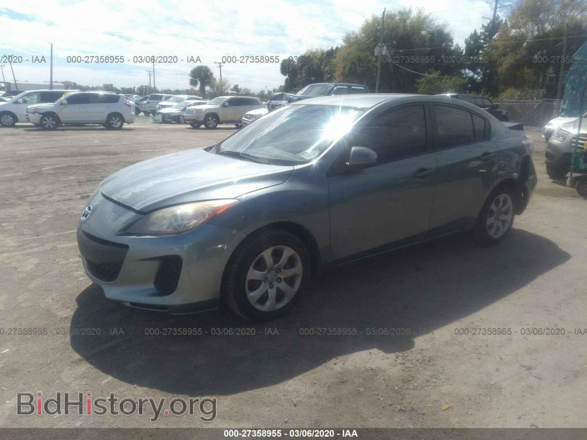 2013 MAZDA 3 - VIN: JM1BL1U70D1701280 - Фото 2