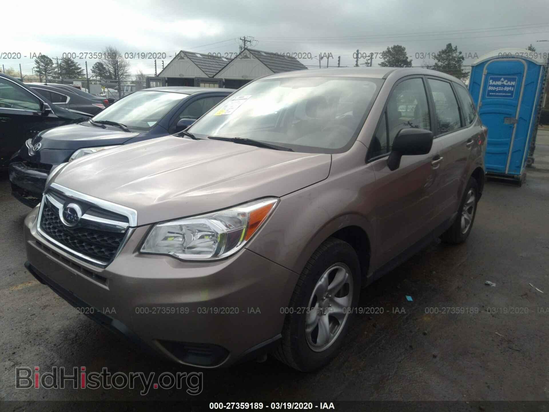 2014 SUBARU FORESTER - VIN: JF2SJAAC0EH483388 - Photo 2