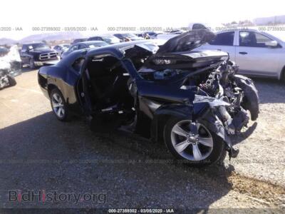 2016 Dodge CHALLENGER SXT, black — VIN 2C3CDZAG1GH100765, IAAI
