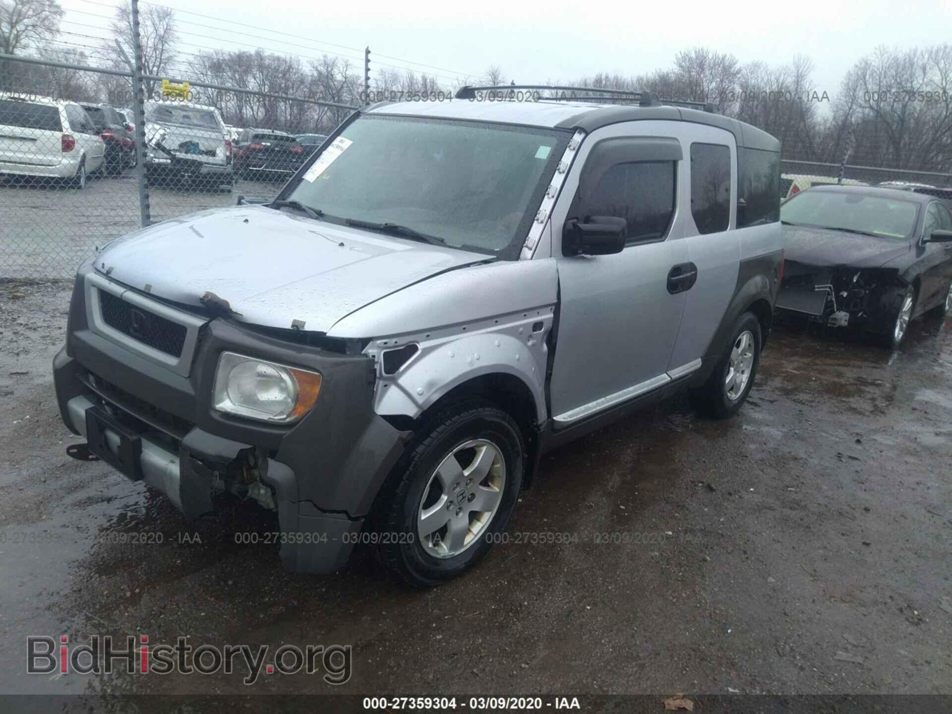 2003 HONDA ELEMENT - VIN: 5J6YH28543L013712 - Фото 2