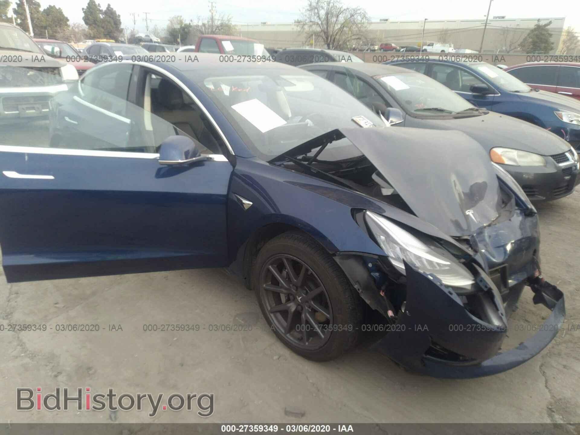 Photo 5YJ3E1EA2JF034983 - TESLA MODEL 3 2018