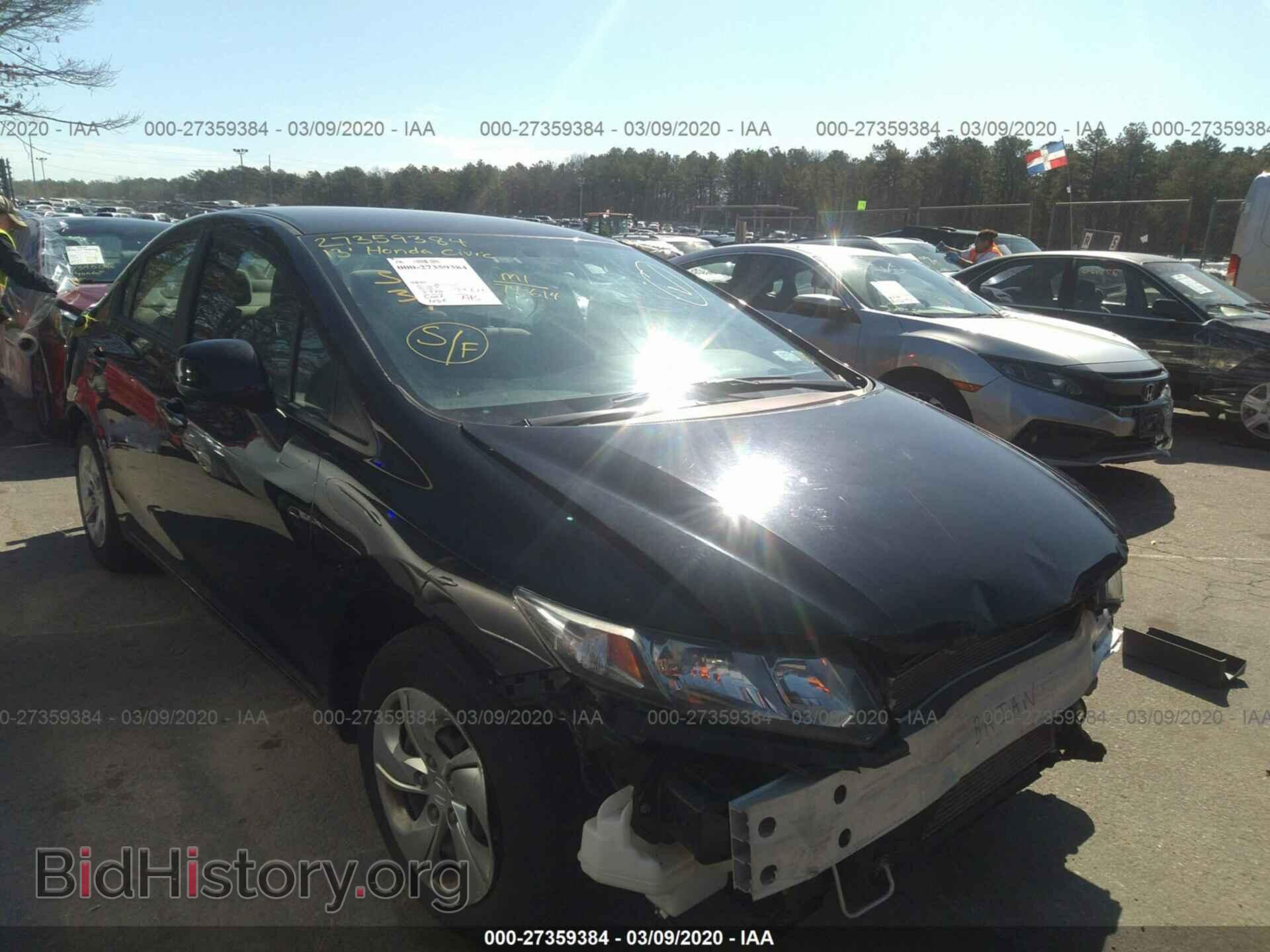 Фотография 19XFB2F50DE295441 - HONDA CIVIC 2013