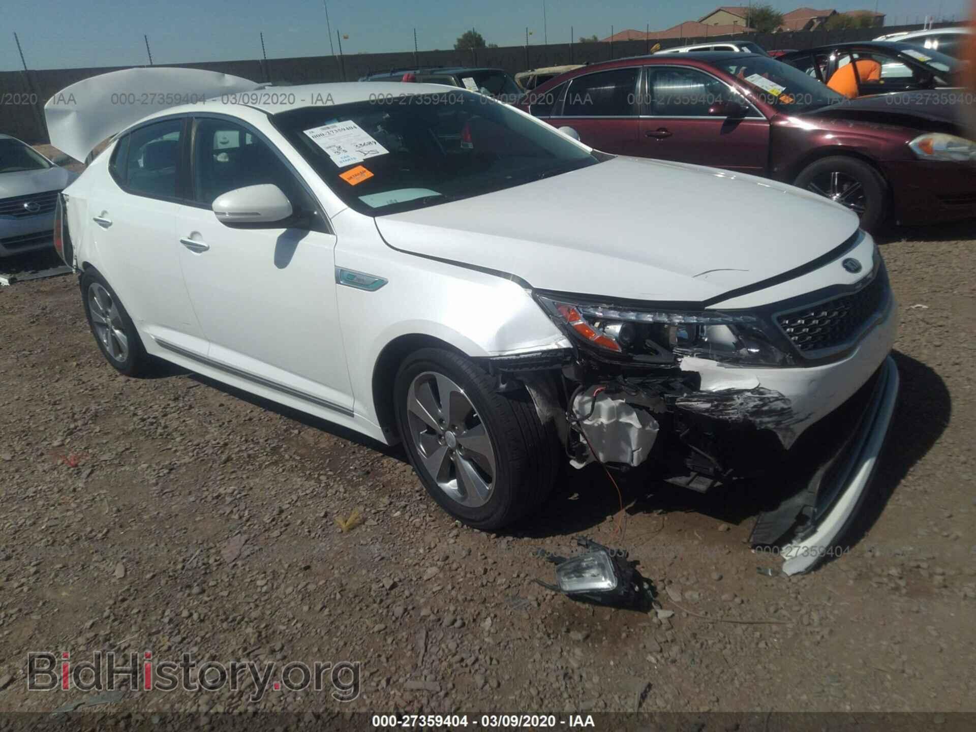 Фотография KNAGN4AD2G5098662 - KIA OPTIMA 2016
