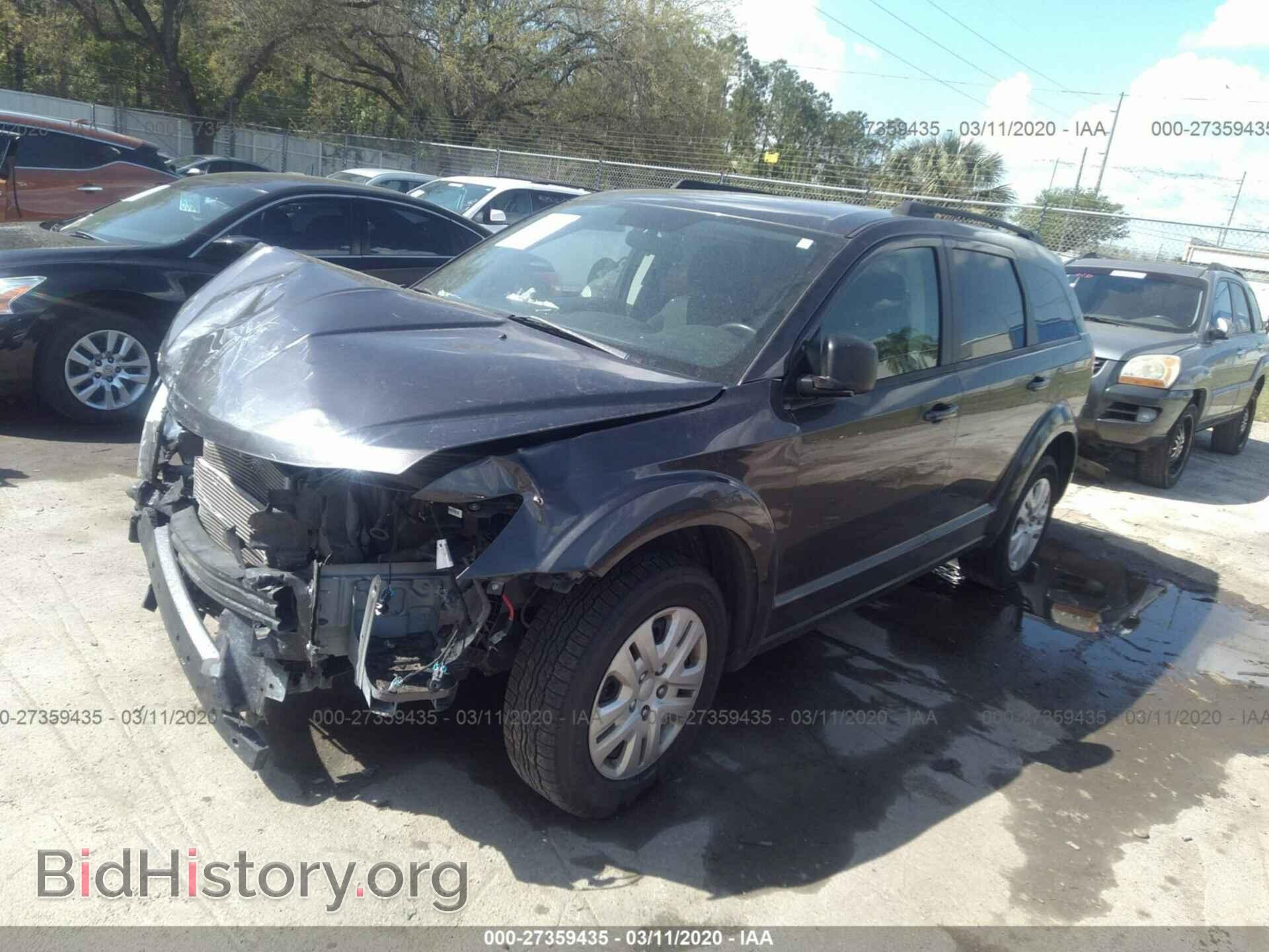 2017 DODGE JOURNEY - VIN: 3C4PDCAB6HT675502 - Фото 2