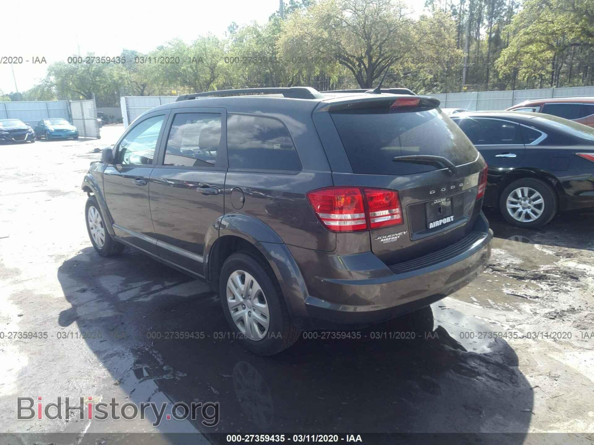 2017 DODGE JOURNEY - VIN: 3C4PDCAB6HT675502 - Фото 3