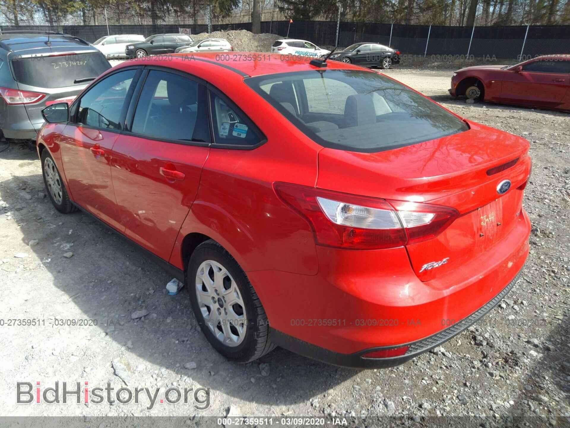 2012 FORD FOCUS - VIN: 1FAHP3F26CL353909 - Photo 3