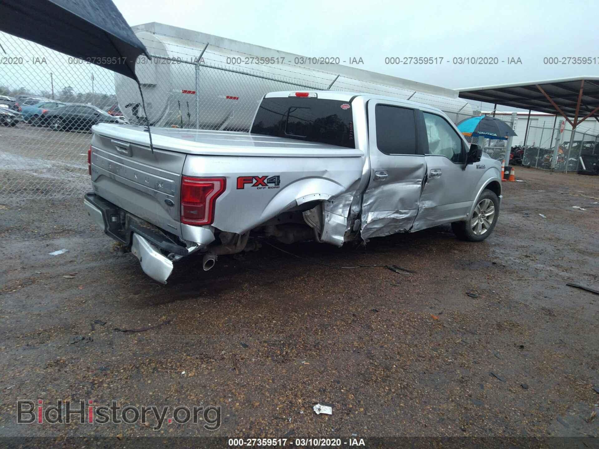 2016 FORD F150 - VIN: 1FTEW1EF1GFD33497 - Фото 4