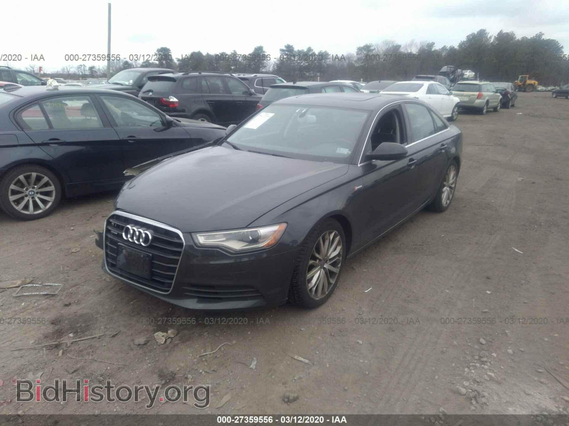 2012 AUDI A6 - VIN: WAUBGAFC3CN004589 - Фото 2