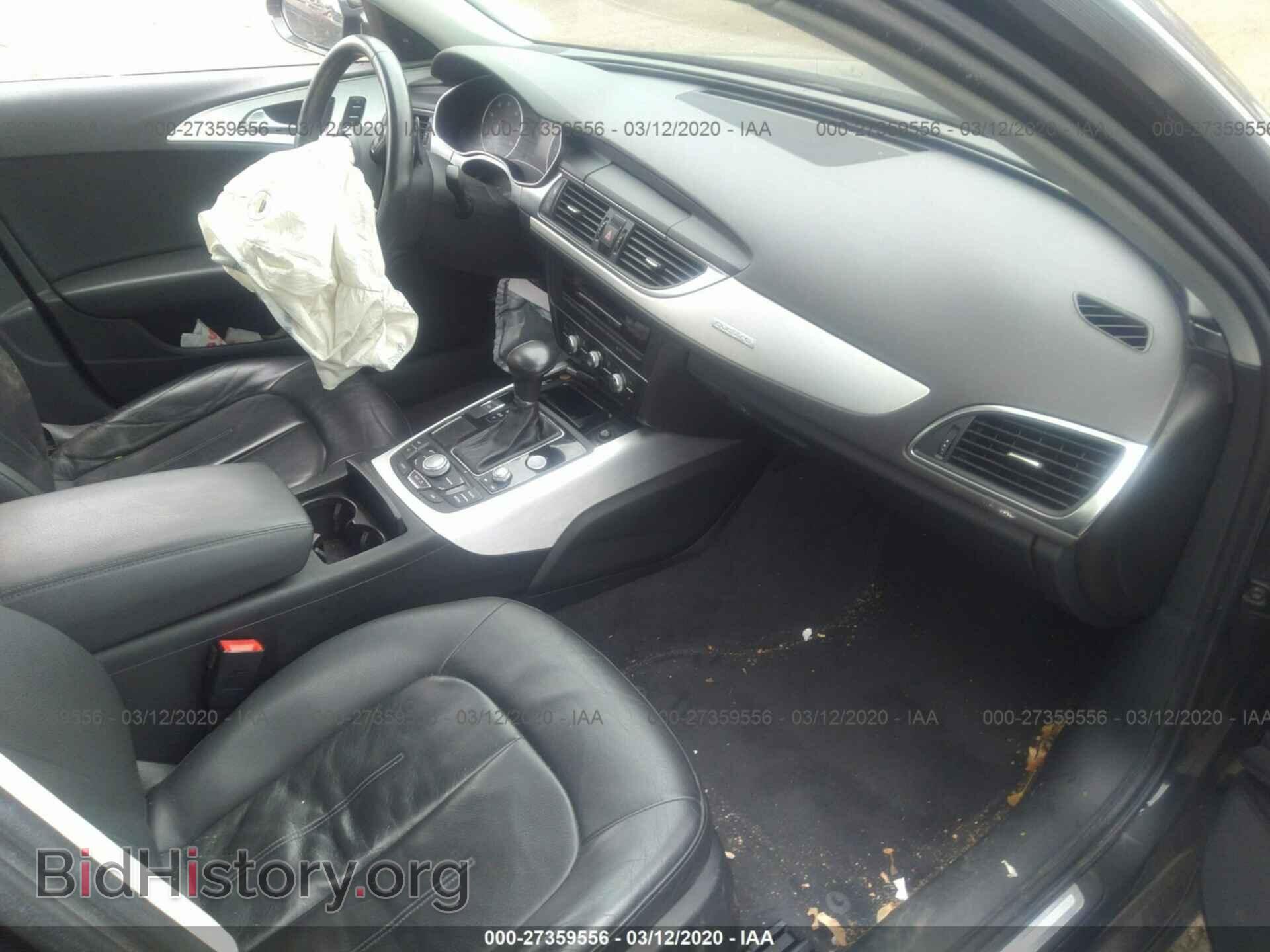 2012 AUDI A6 - VIN: WAUBGAFC3CN004589 - Фото 5