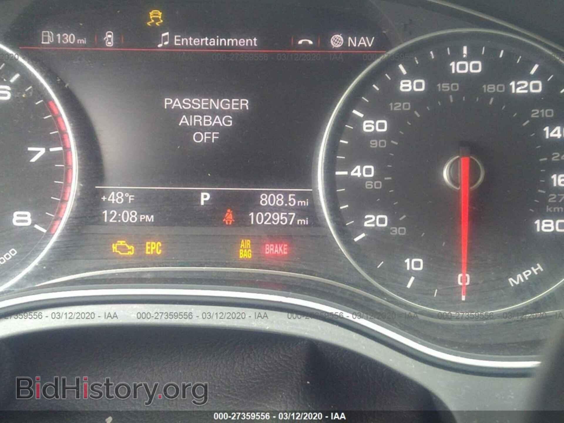 2012 AUDI A6 - VIN: WAUBGAFC3CN004589 - Фото 7