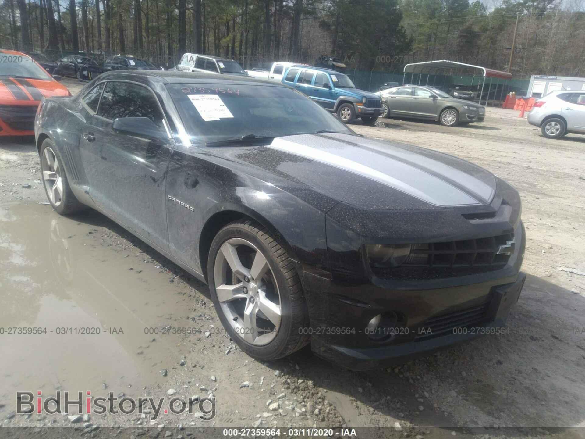 Photo 2G1FT1EW2C9137433 - CHEVROLET CAMARO 2012