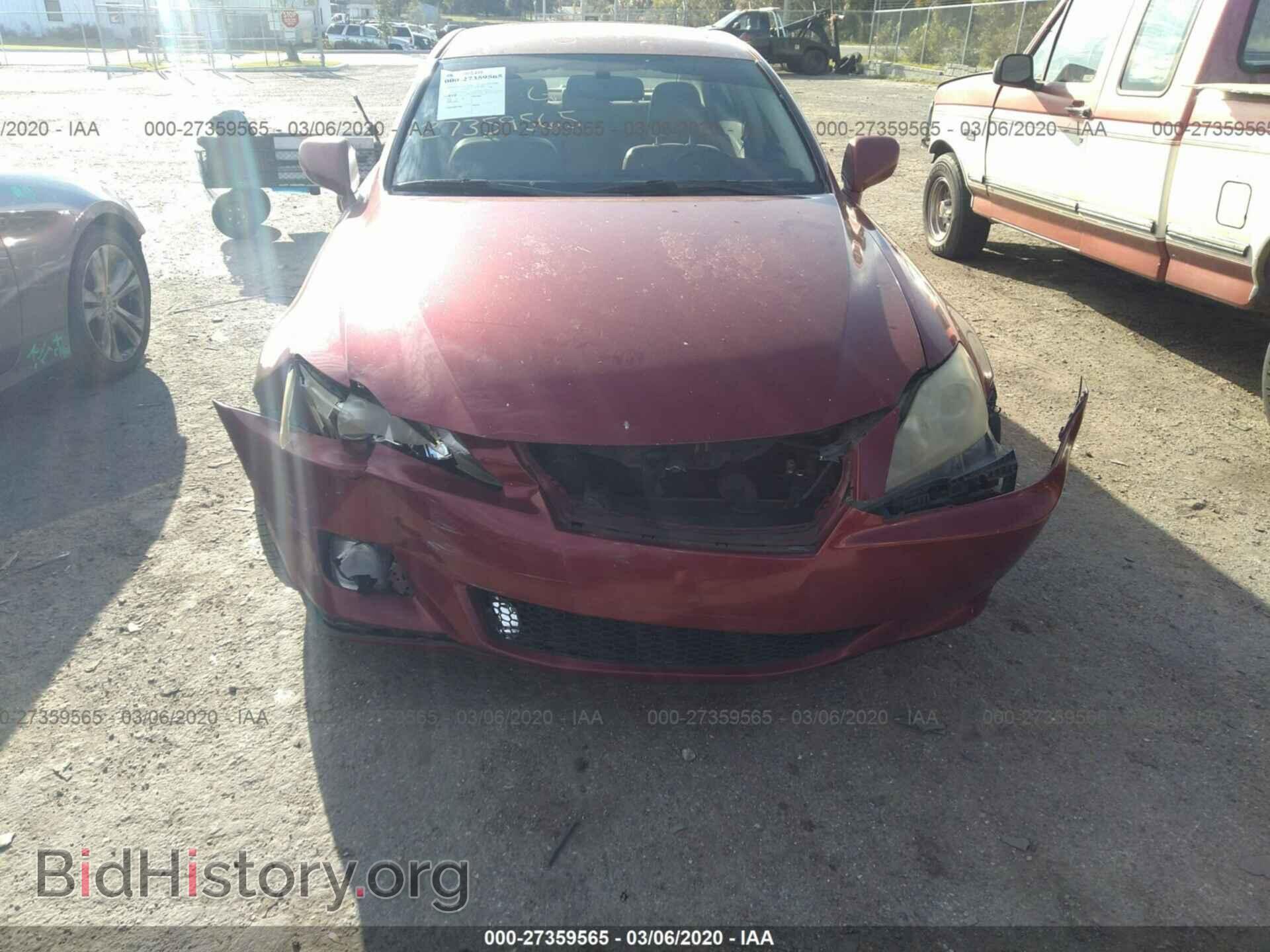 2007 LEXUS IS - VIN: JTHBK262X75046339 - Фото 6
