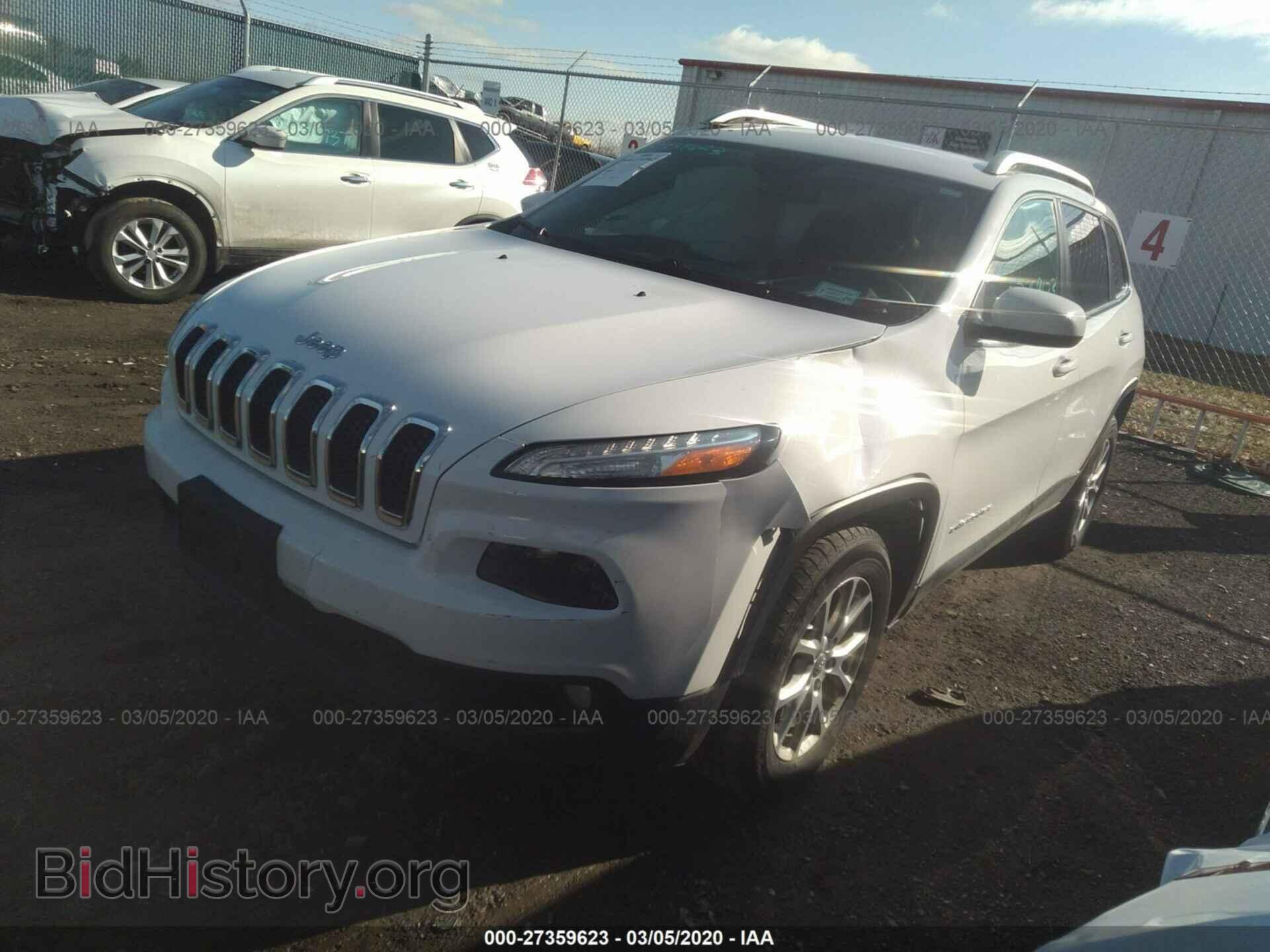 2016 JEEP CHEROKEE - VIN: 1C4PJMCB5GW147986 - Фото 2