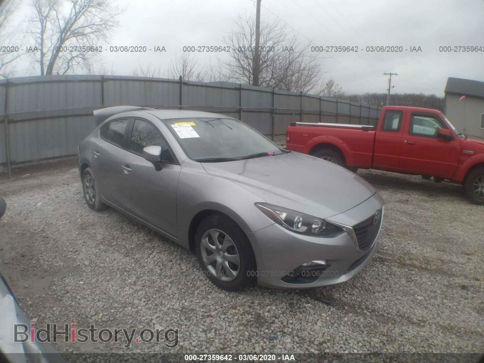 Photo JM1BM1T71G1328477 - MAZDA 3 2016